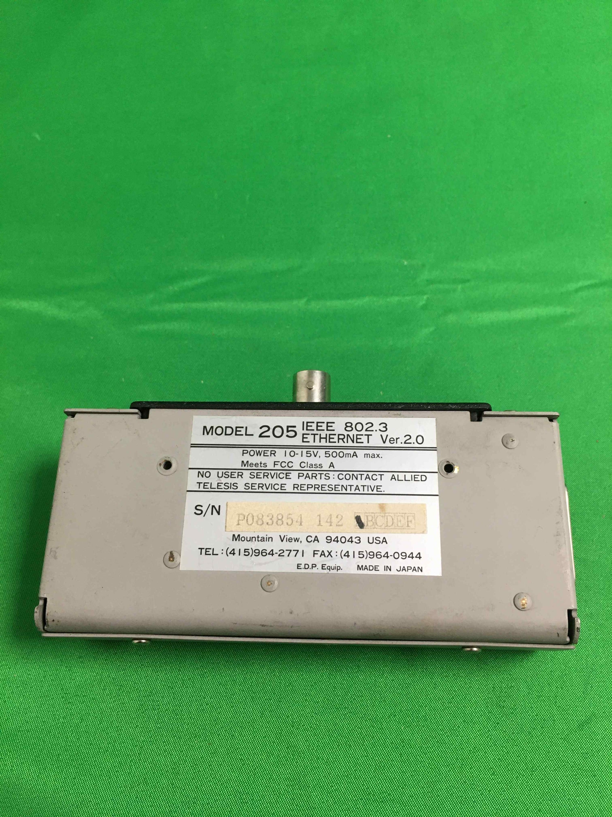 CentreCom 205 205 IEEEN802.3 Tranceiver ethernet