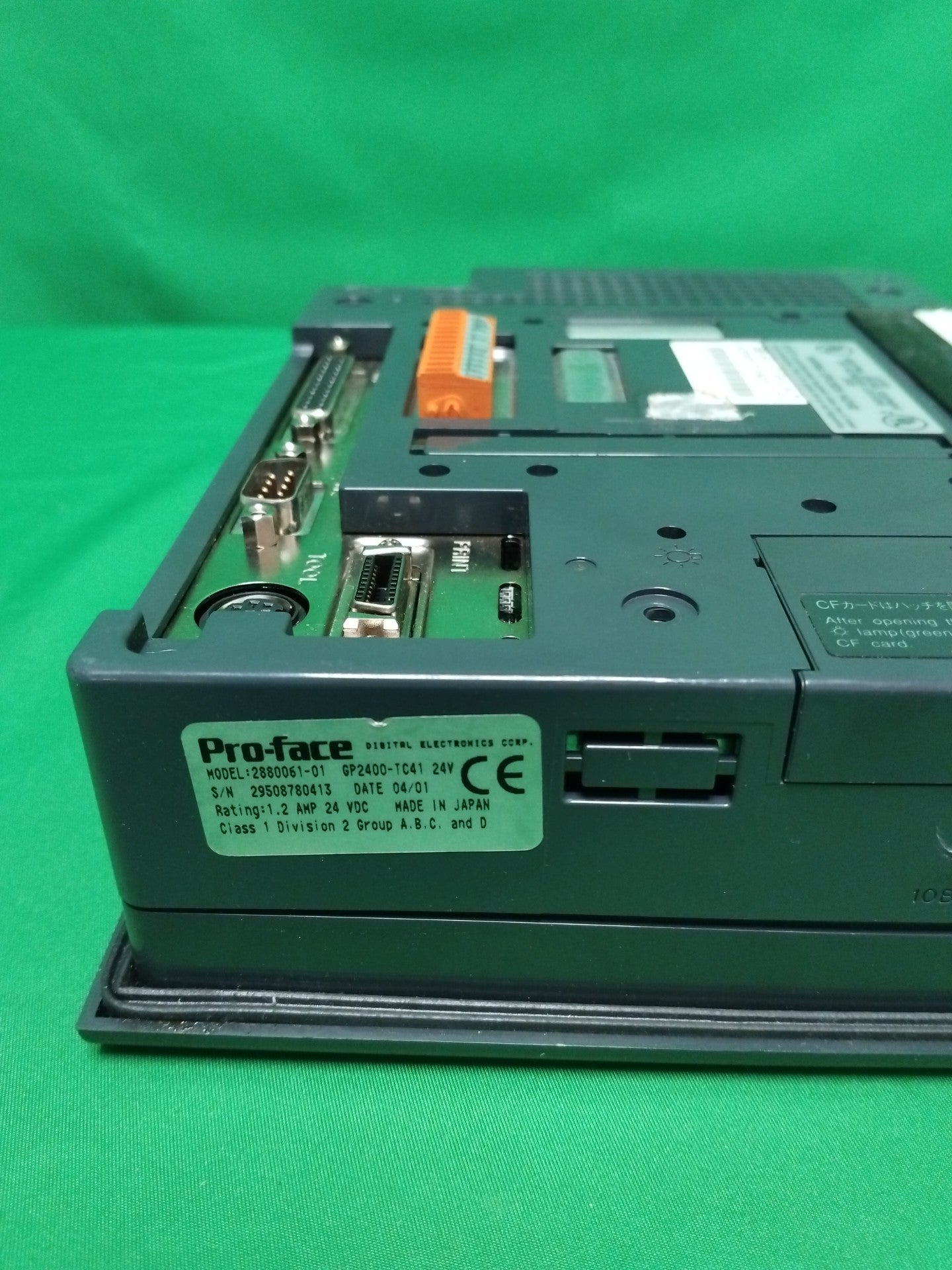 Proface 2880061-01 GP2400-TC41-24V 288006101GP2400TC4124V Defective