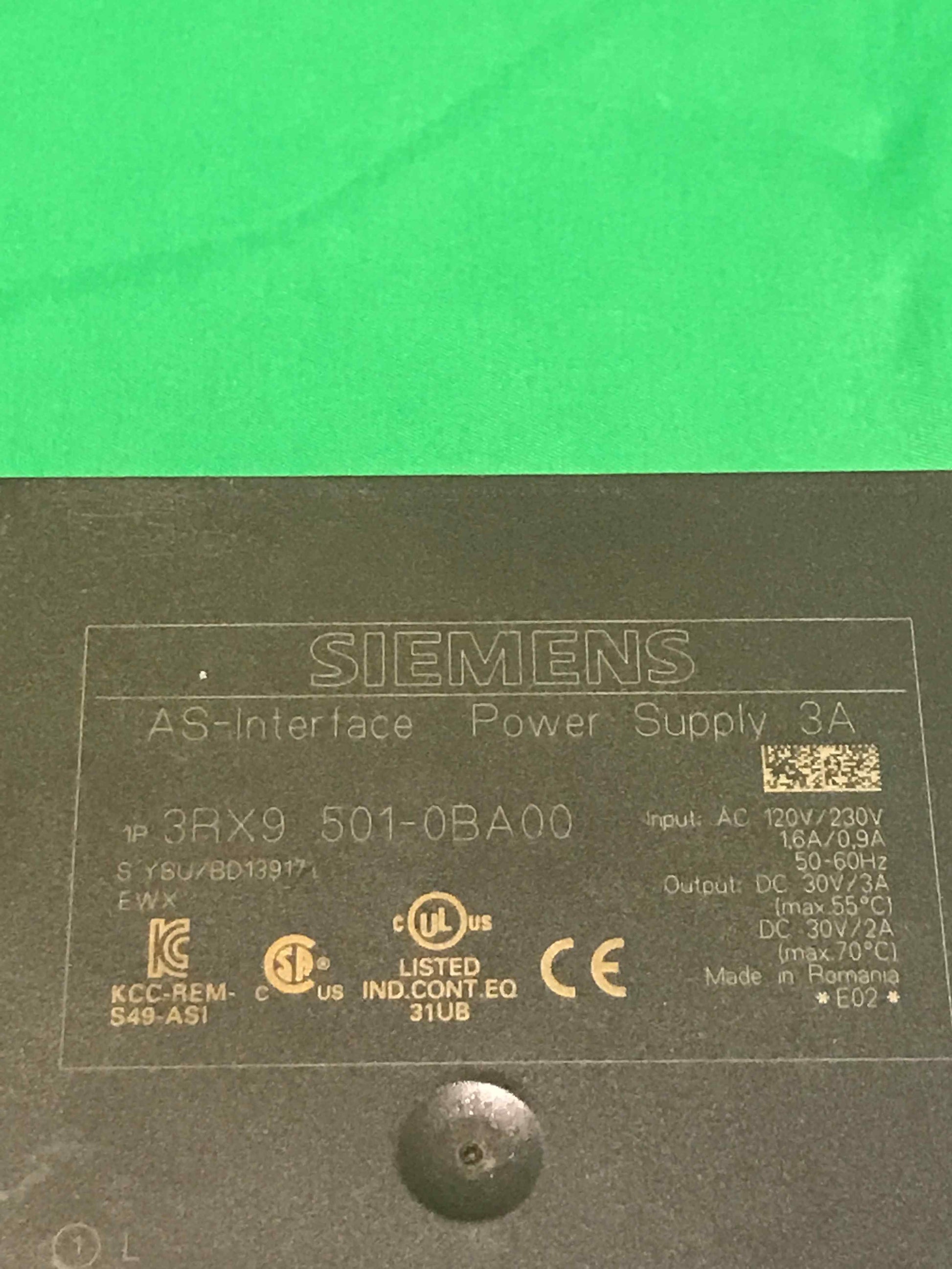 Siemens-3RX9 501-0BA00/3RX95010BA00