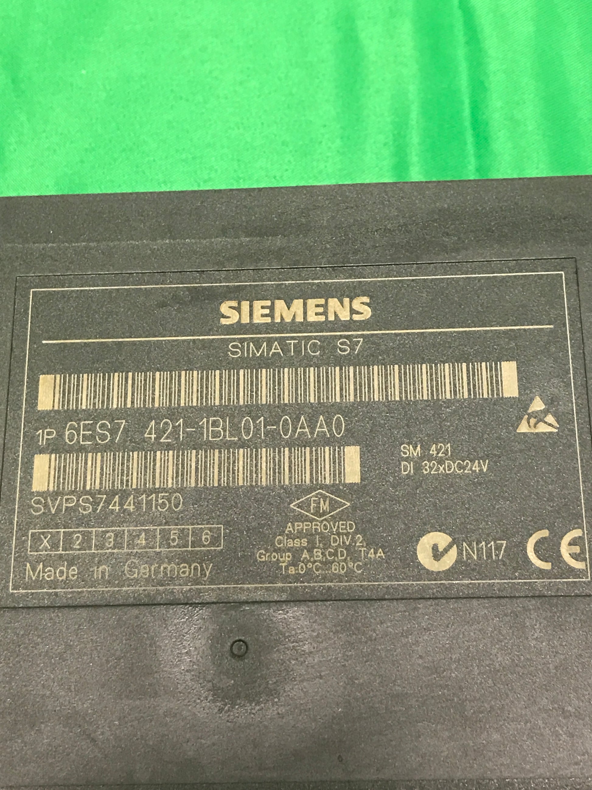 Siemens 6ES7 421-1BL01-0AA0 6ES74211BL010AA0