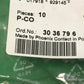 PHOENIX CONTACT P-CO PCO ORDER NO:3036796 BOX OF 10 UNITS