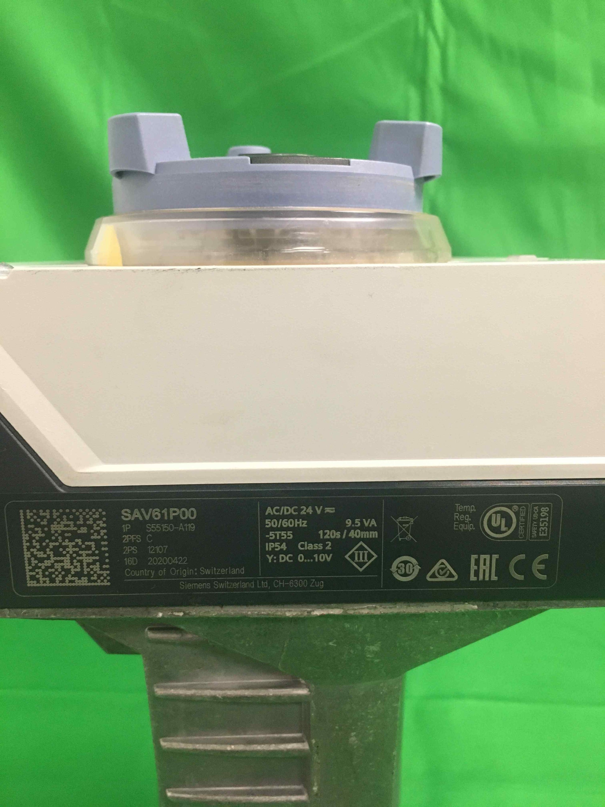 Siemens SAV61P00 SAV61P00 1P S55150-A119 WITHOUT ORIGINAL PACKAGING