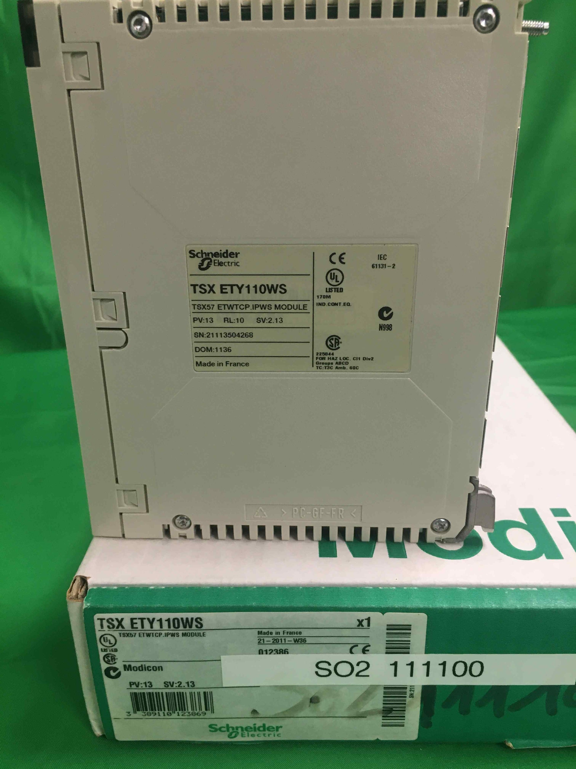 Schneider-Electric TSXETY110WS TSXETY110WS WITHOUT ORIGINAL PACKAGING