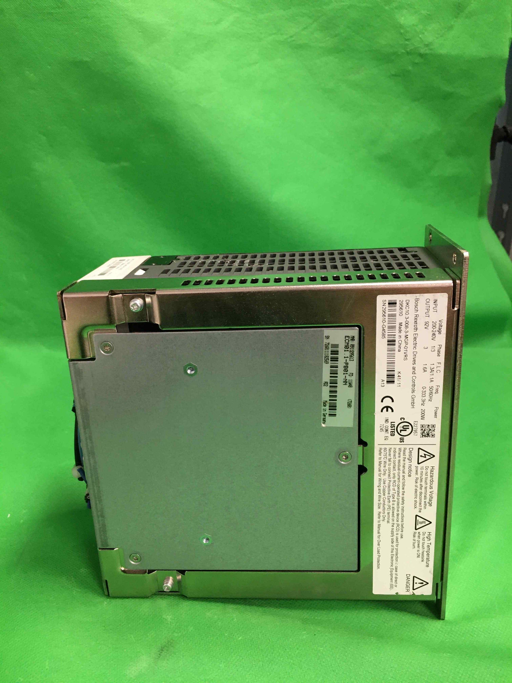 BOSCH REXROTH ELETRIC AND CONTROLS GMBH-DCK10.3-008-3-MGP-01VRS/DCK1030083MGP01VRS