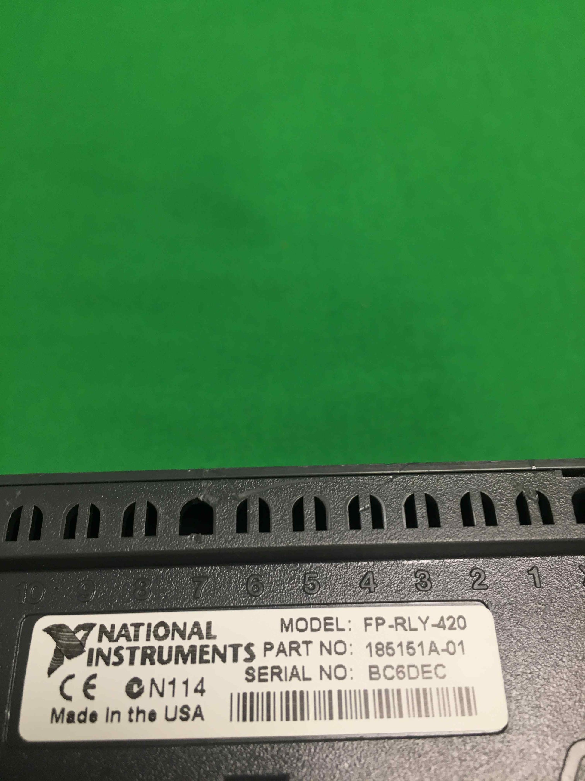 NATIONAL INSTRUMENTS-FP-RLY-420/FPRLY420