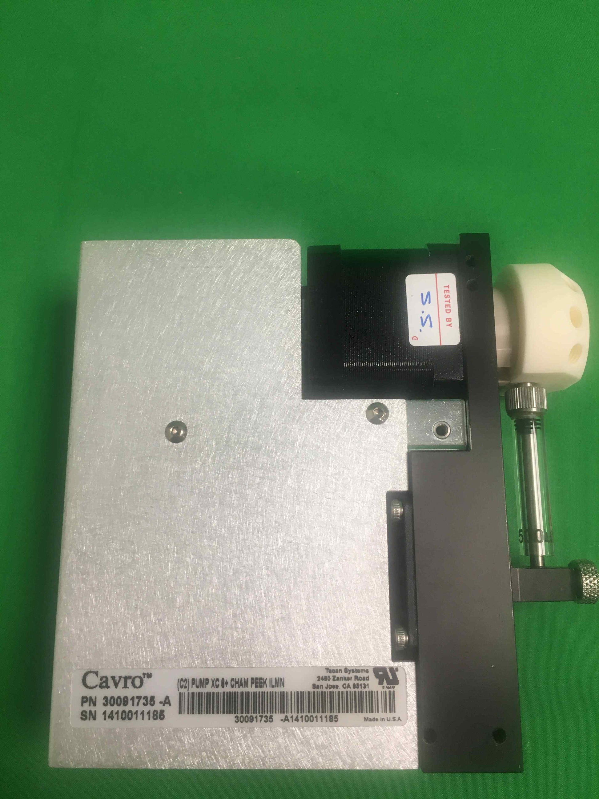 CAVRO PUMP XC6+ PUMPXC6+ CHAMP PEEK ILMN WITHOUT ORIGINAL PACKAGING