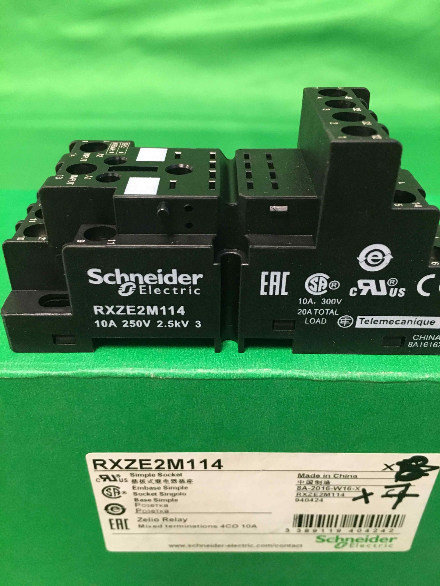 Schneider-Electric RXZE2M114 1 BOX OF 7 UNITS RXZE2M1141 BOX OF 7 UNITS