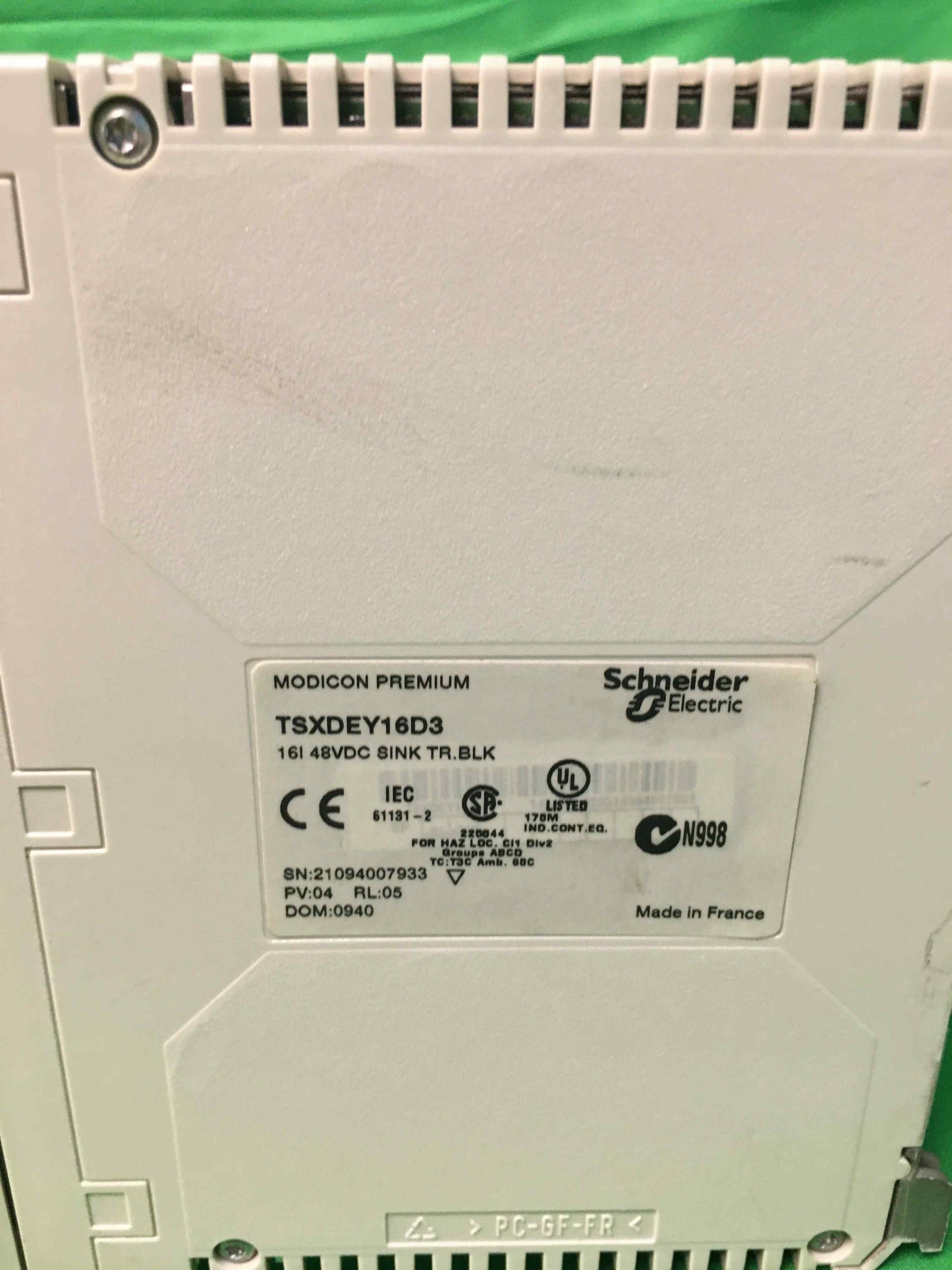 Schneider-Electric TSXDEY16D3 TSXDEY16D3 REF TSXBL Y 01