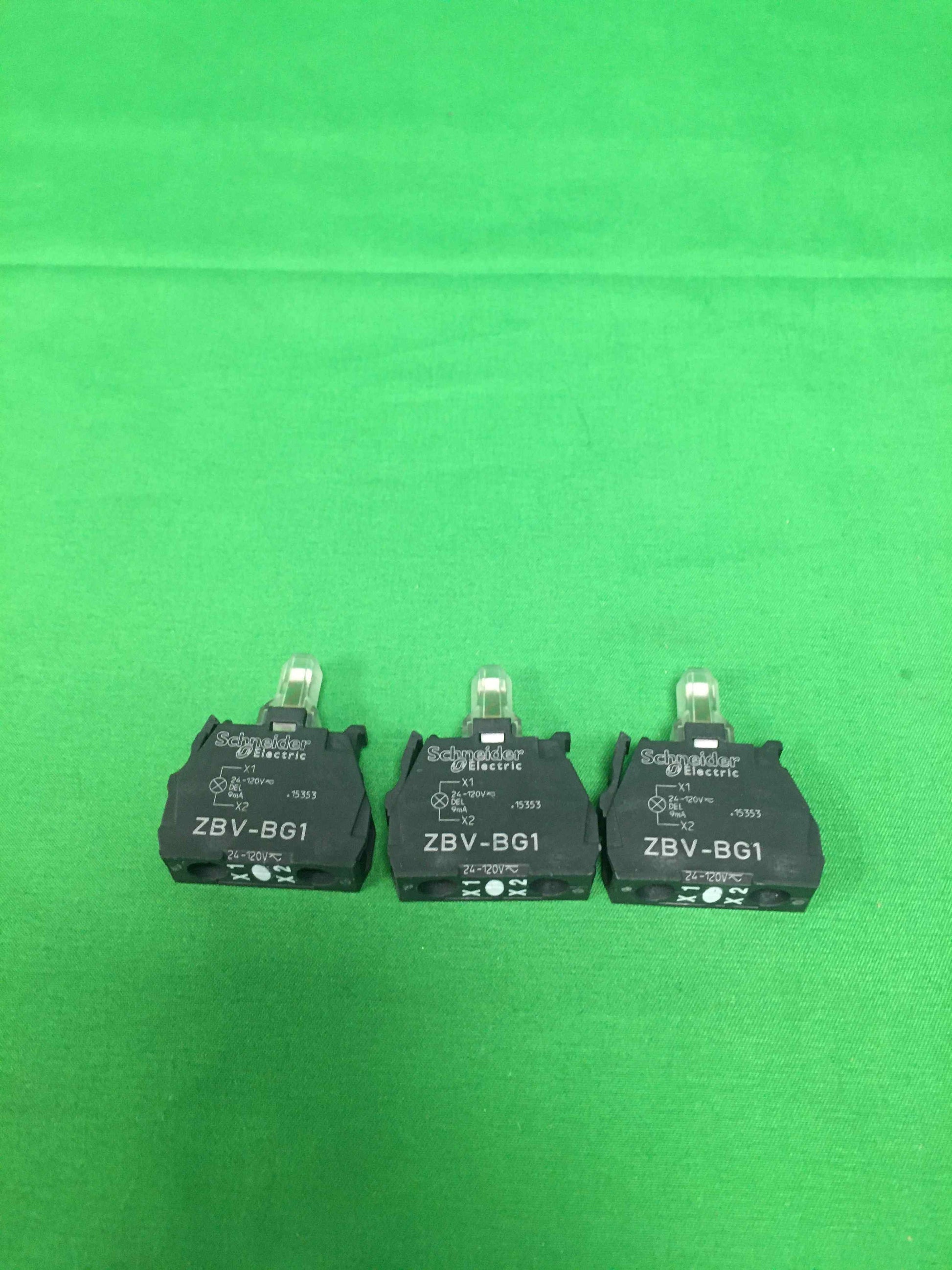 Schneider-Electric ZBV BG1 OPEN BOX ZBVBG1 3 UNITS