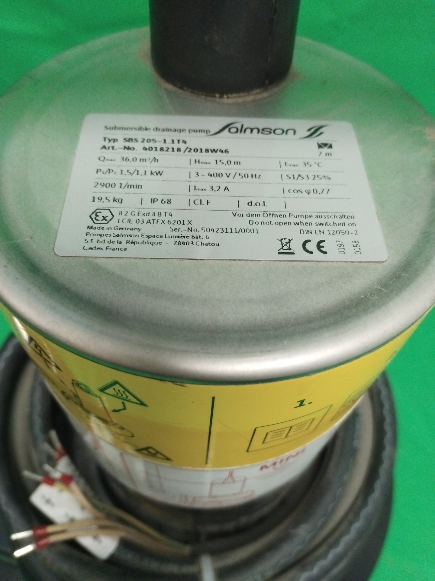 Salmson SBS 205-1.1T4 4018218