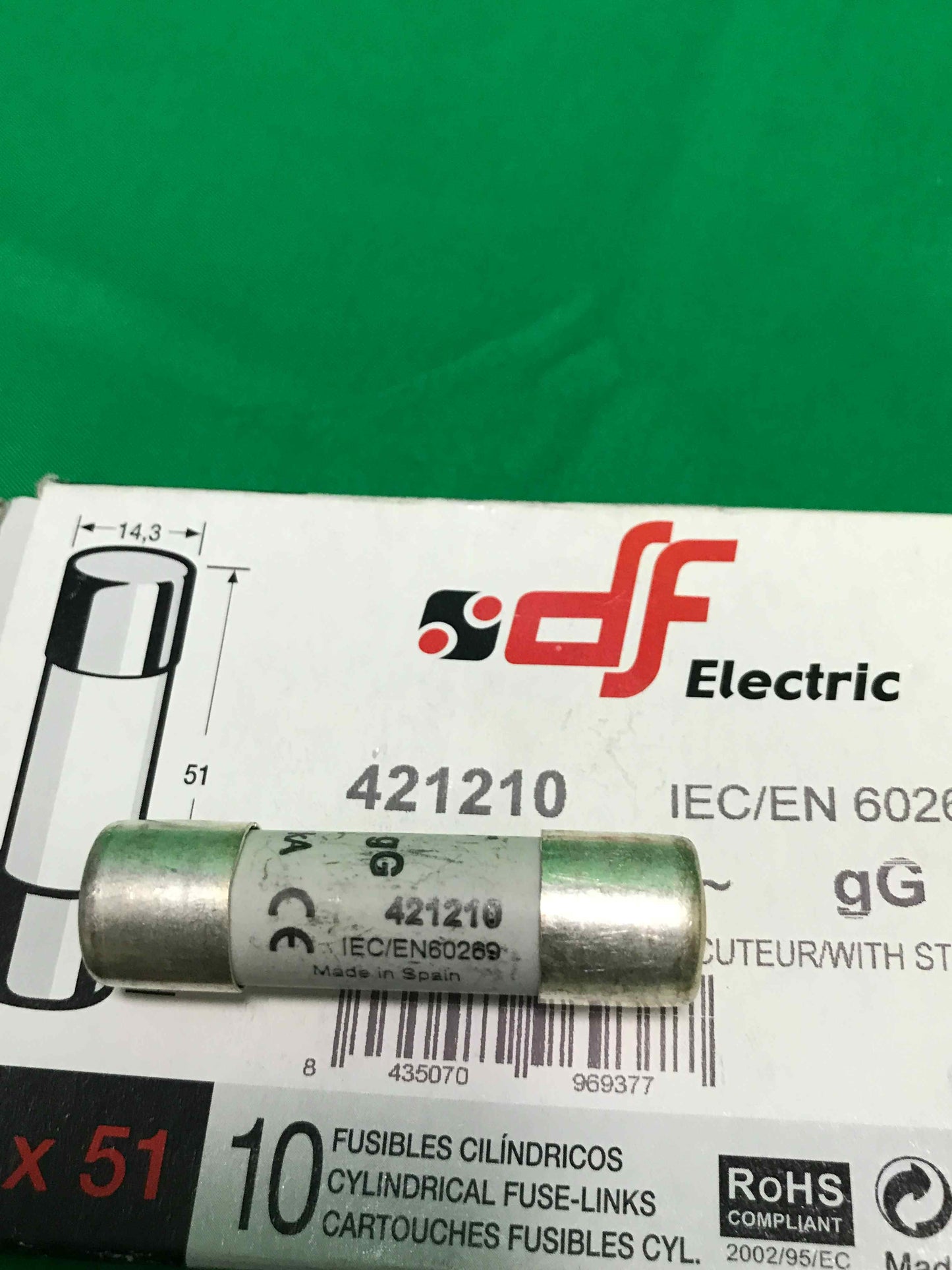 DF ELECTRIC 421210 421210 8 UNITS