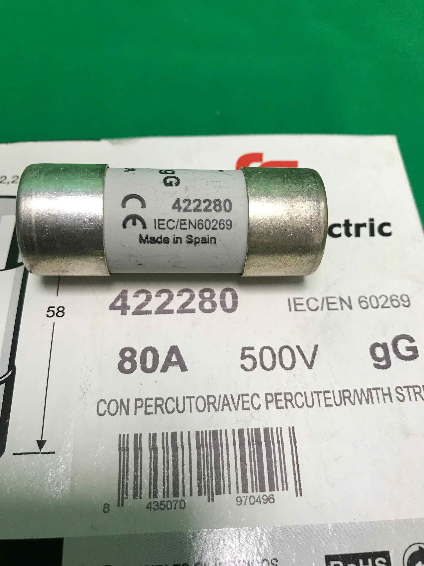 DF ELECTRIC 422280 422280 7 UNITS