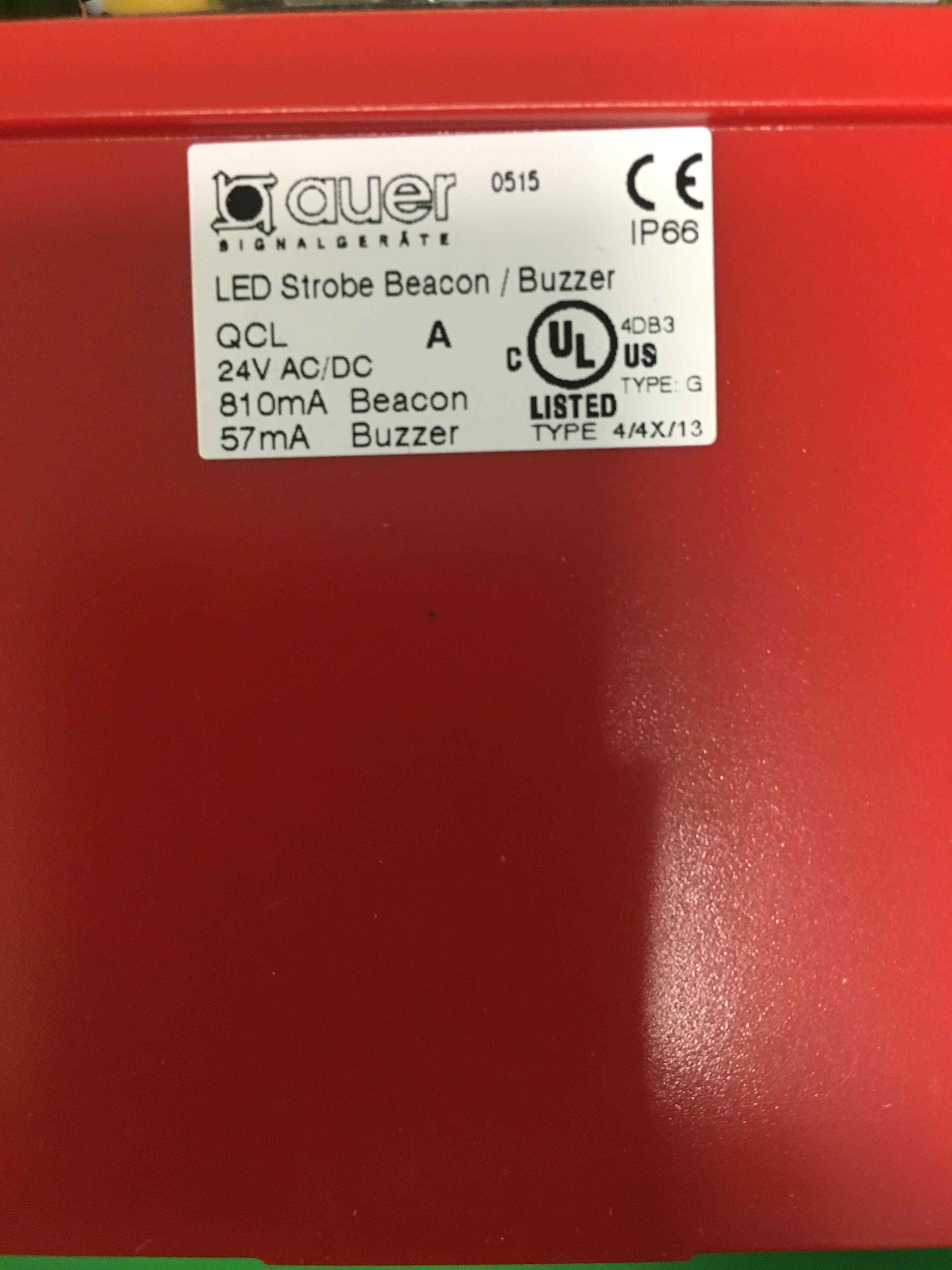 AUER IP66 IP66 LED STROBE BEACON /BUZZER WITHOUT ORIGINAL PACKAGING