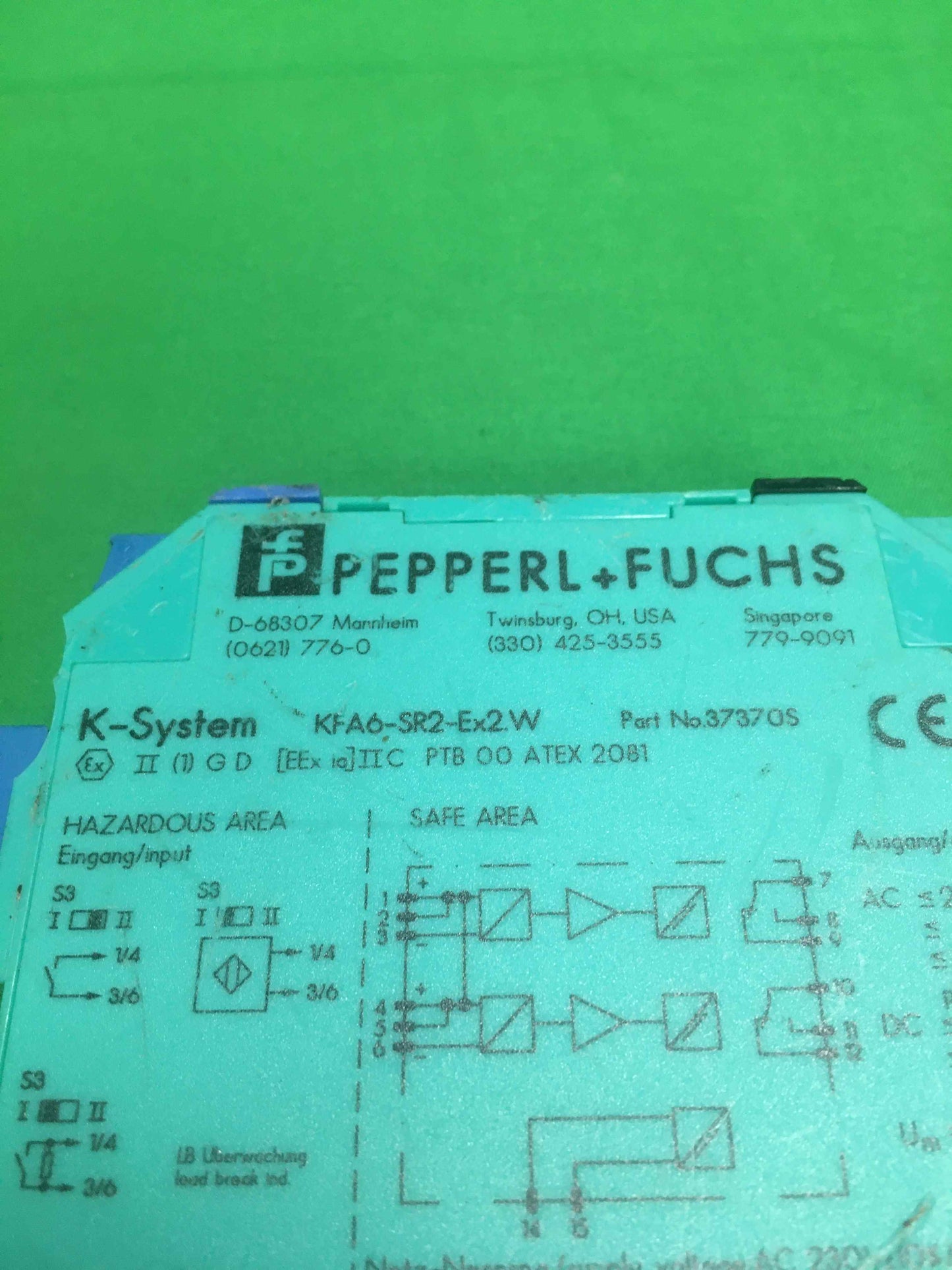 PEPPERL + FUCHS-KFA6-SR2-Ex2.W/KFA6SR2Ex2W