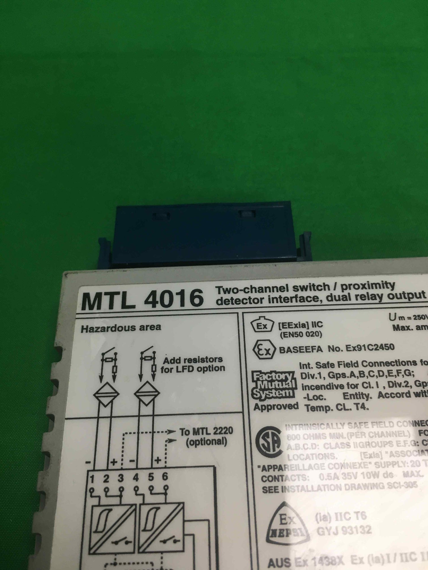 MEASUREMENT TECHNOLOGY LTD-MTL 4016/MTL4016
