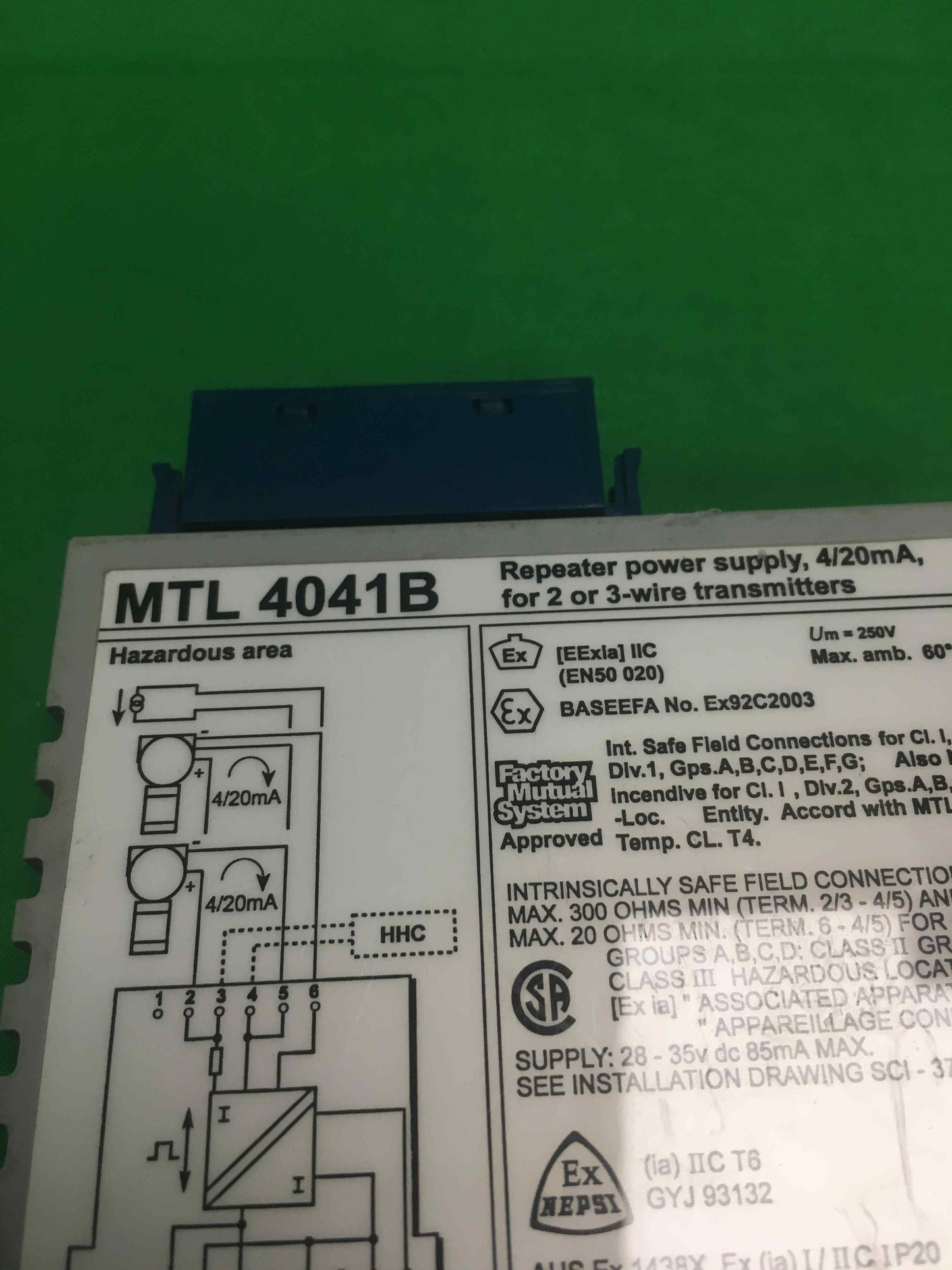 MEASUREMENT TECHNOLOGY LTD-MTL 4041B/MTL4041B