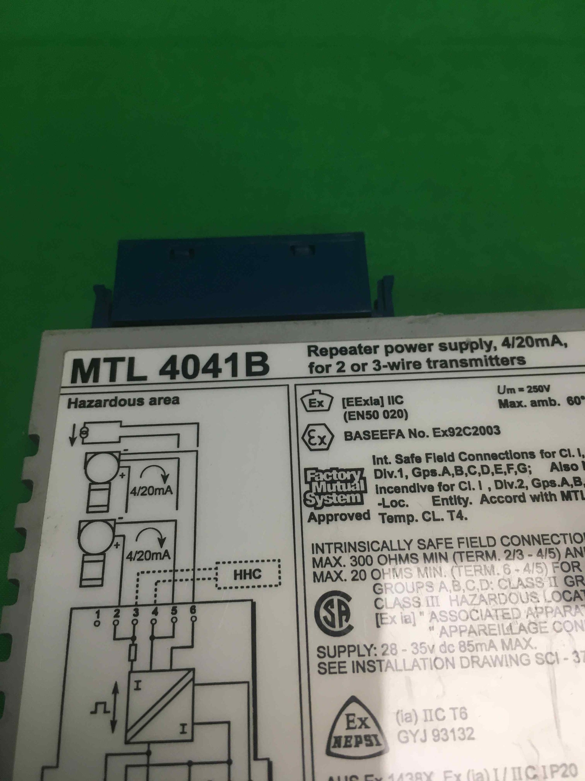 MEASUREMENT TECHNOLOGY LTD-MTL 4041B/MTL4041B