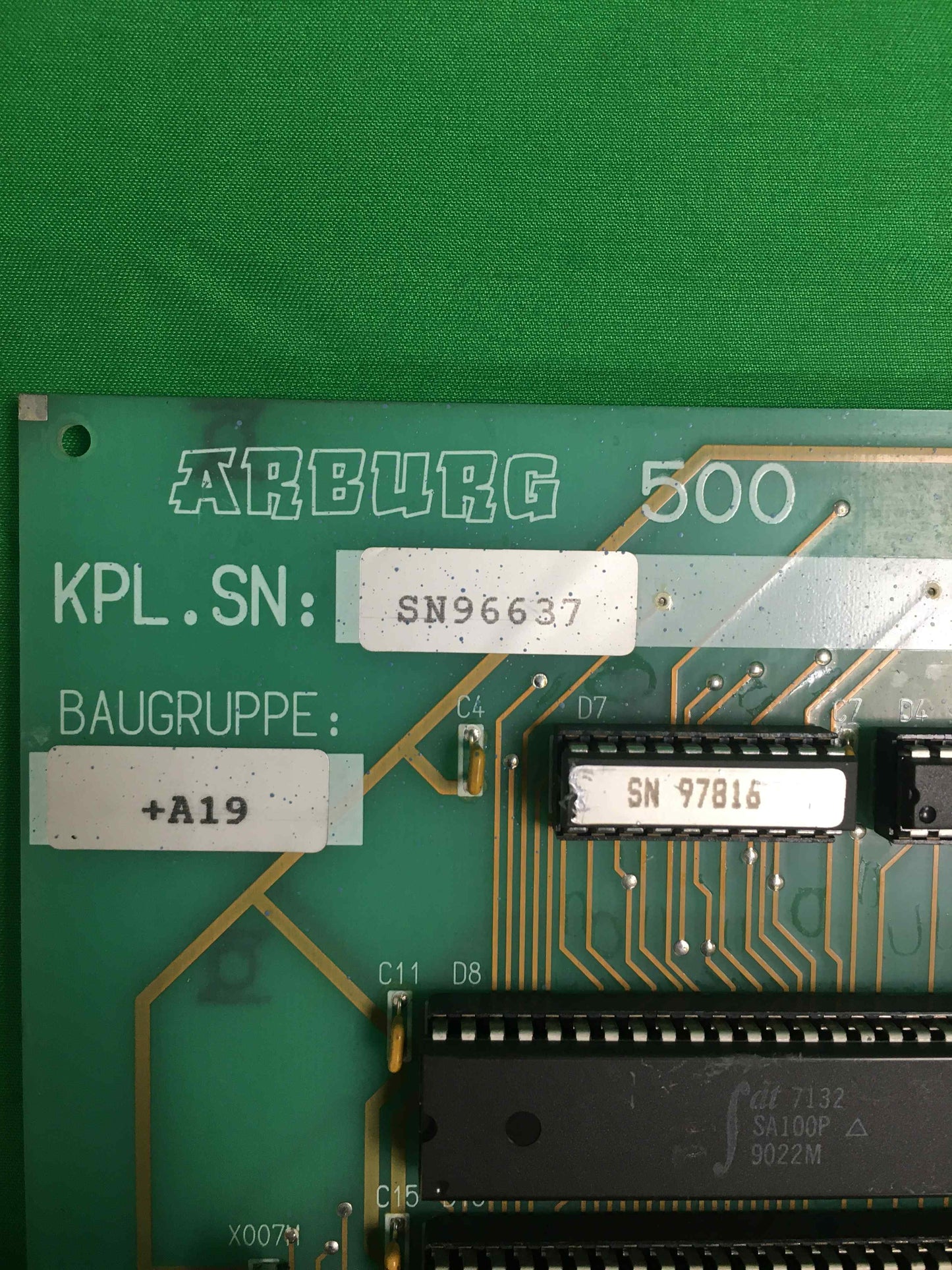 Arburg 500 500 SN: 96637