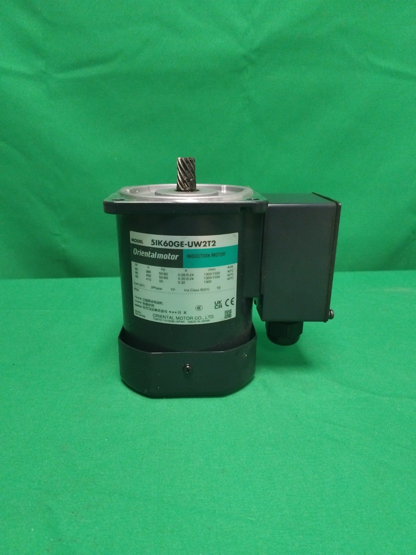 ORIENTALMOTOR 5IK60GE-UW2T2 5IK60GEUW2T2 INDUCTION MOTOR