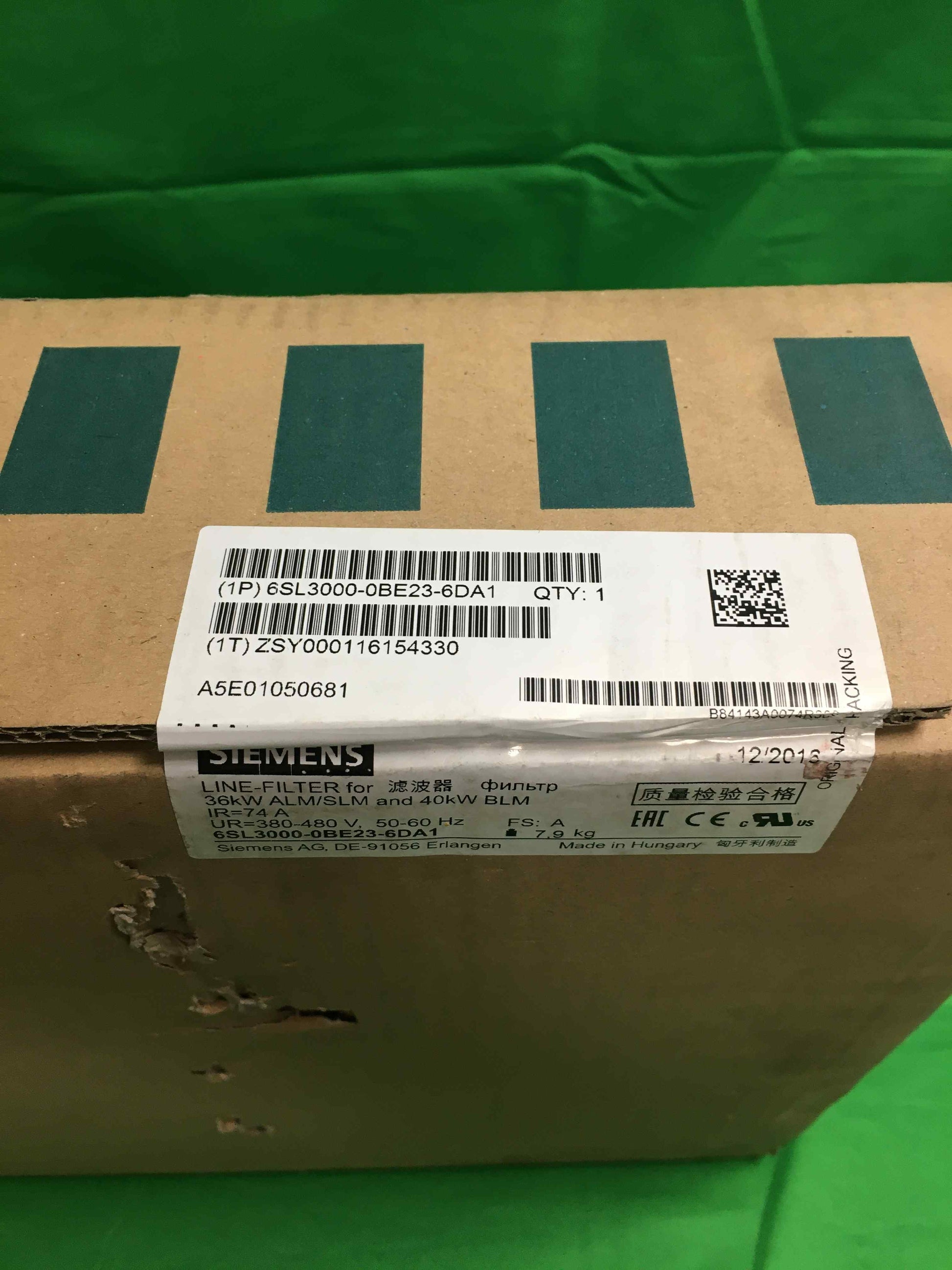 Siemens 6SL3000-0BE23-6DA1 6SL30000BE236DA1 SEALED