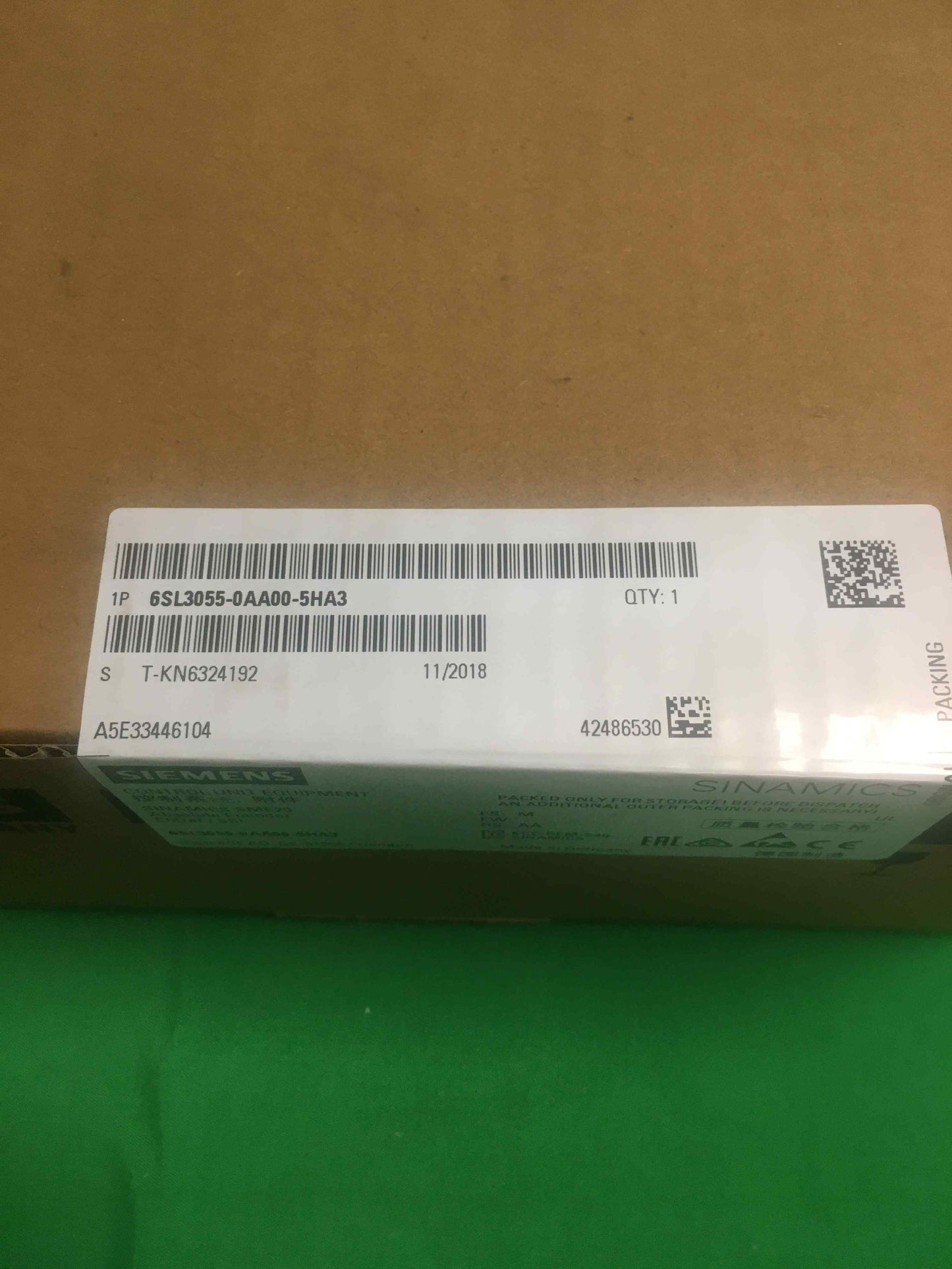 Siemens 6SL3055-0AA00-5HA3 6SL30550AA005HA3 SEALED