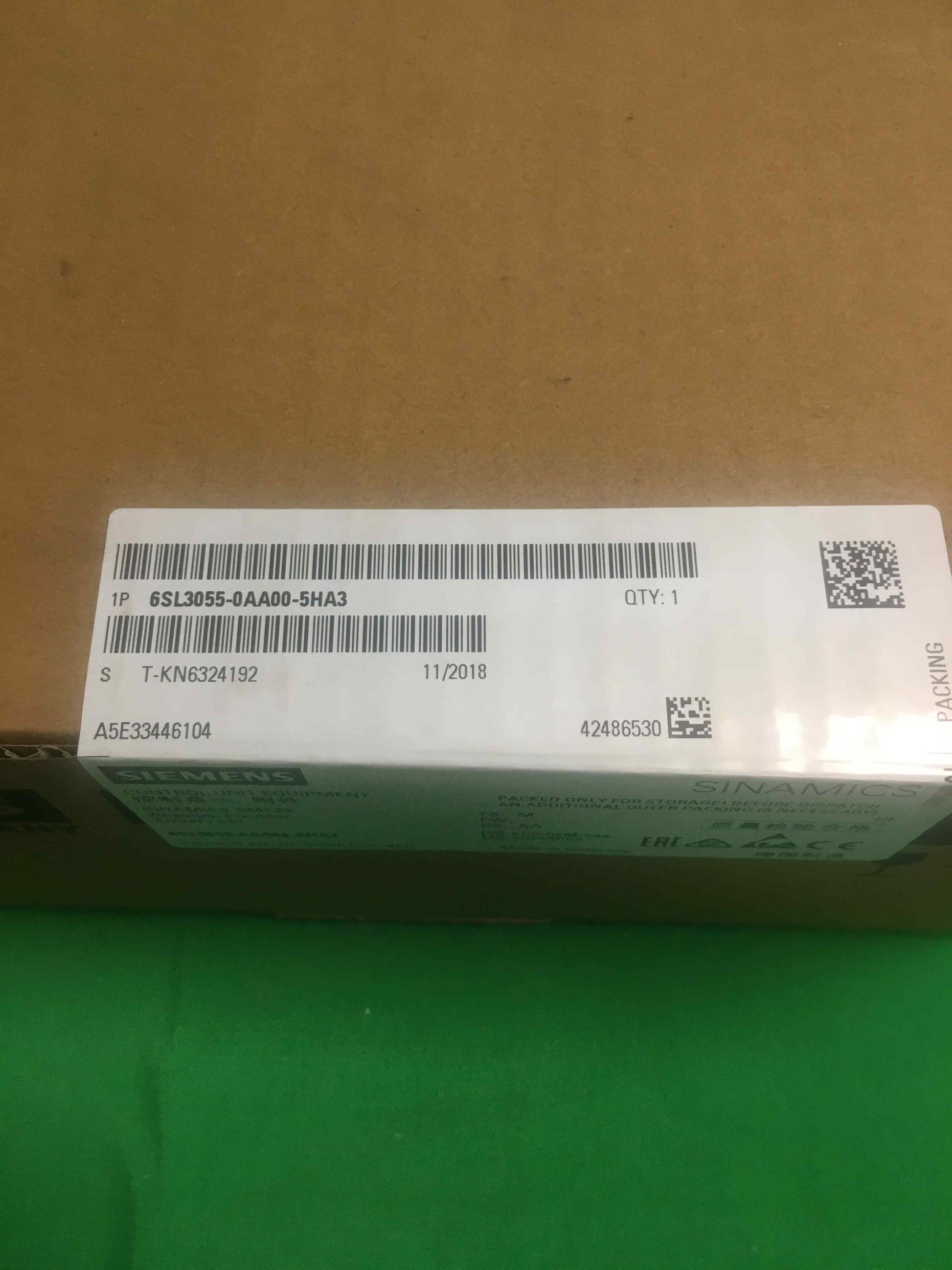 Siemens 6SL3055-0AA00-5HA3 6SL30550AA005HA3 SEALED