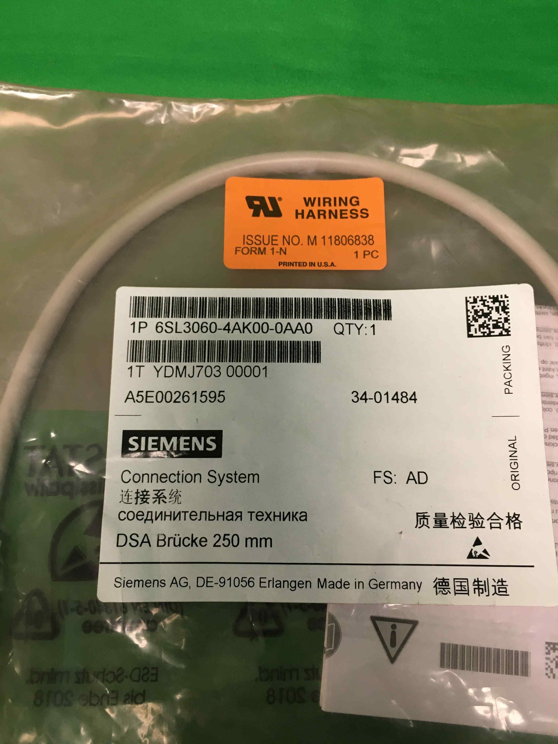 Siemens 6SL3060-4AK00-0AA0 6SL30604AK000AA0