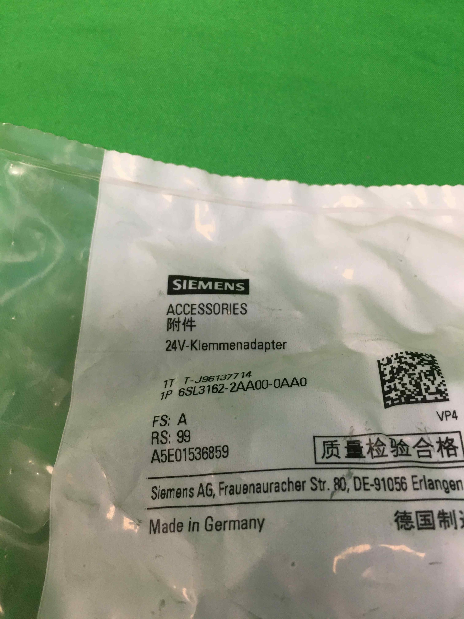 Siemens 6SL3162-2AA00-0AA0 6SL31622AA000AA0