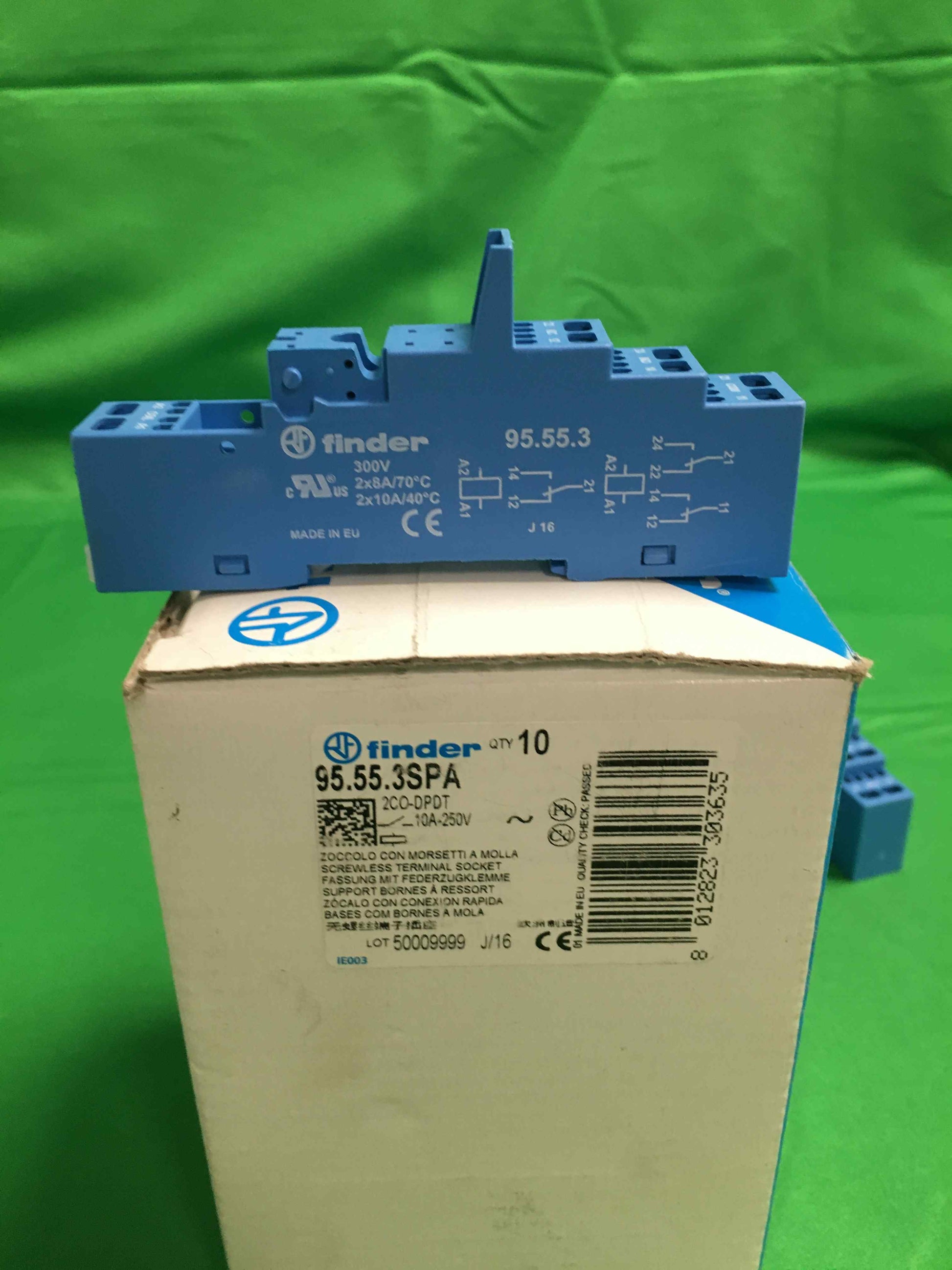 Finder 95.55.3SPA 95553SPA BOX OF 9 UNITS OPEN BOX