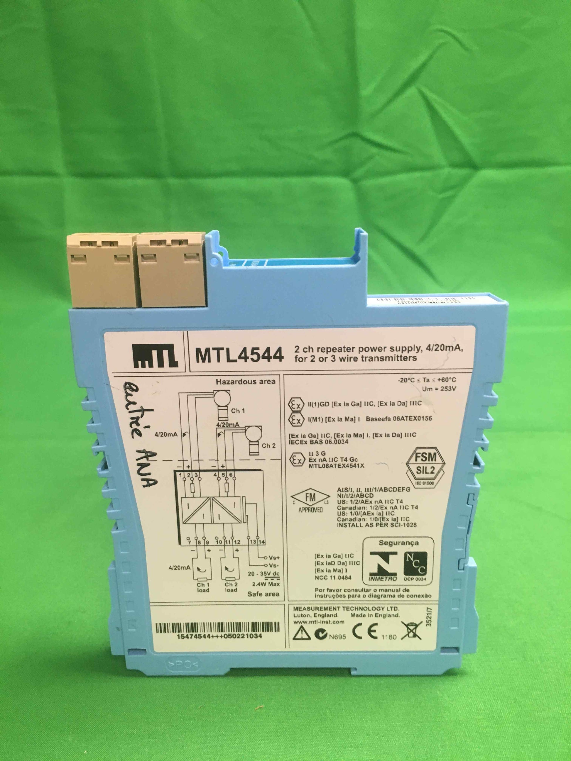 MEASUREMENT TECHNOLOGY-MTL4544/MTL4544
