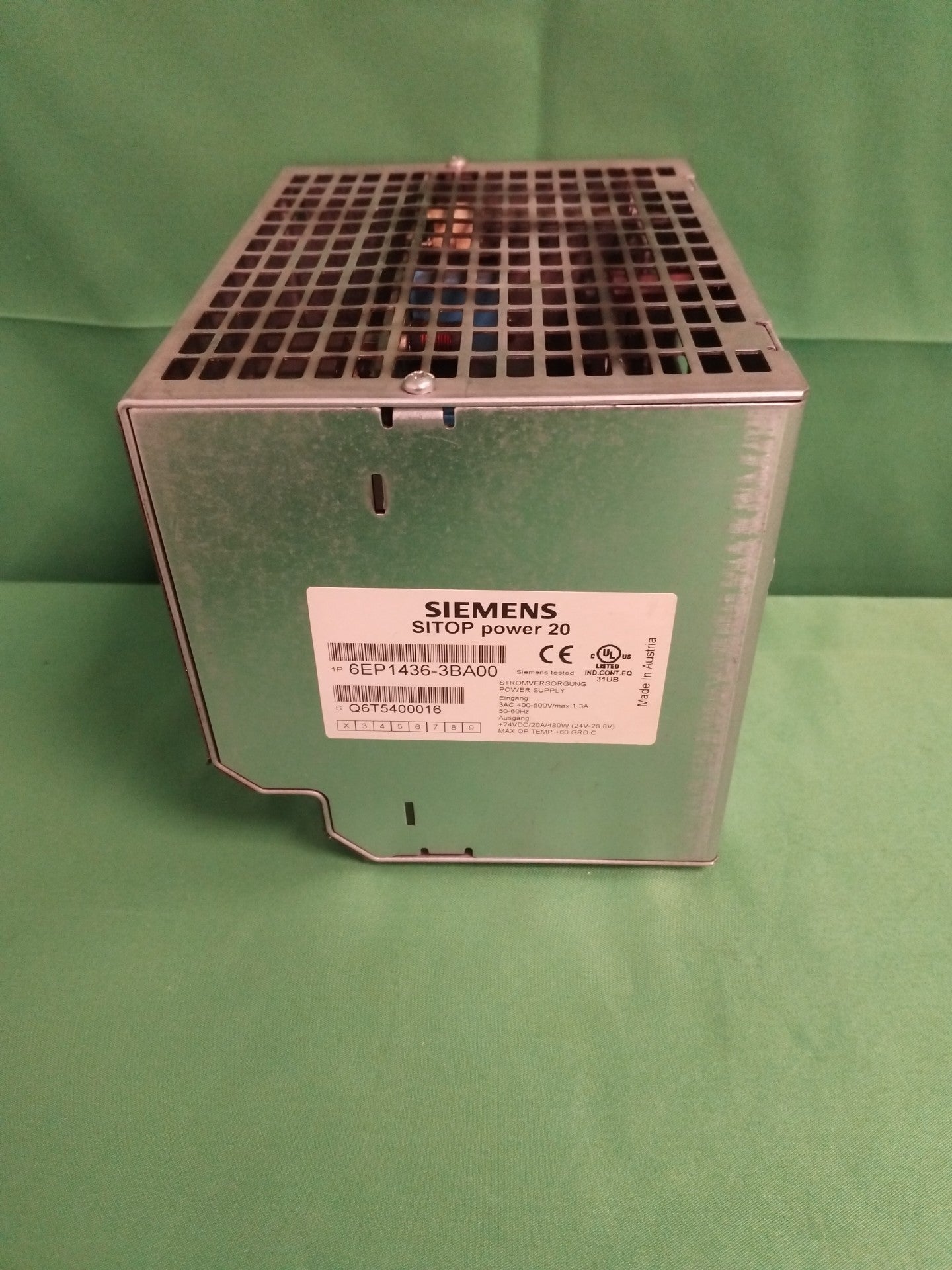 SIEMENS 6EP1436-3BA00 6EP14363BA00 SITOP power 20