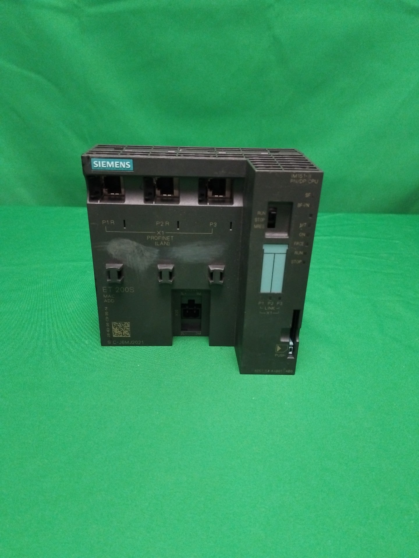 Siemens 6ES7151-8AB01-0AB0 6ES71518AB010AB0 Defective