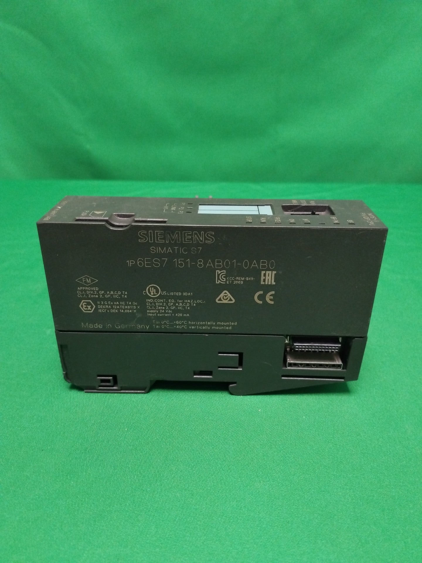 Siemens 6ES7151-8AB01-0AB0 6ES71518AB010AB0 Defective