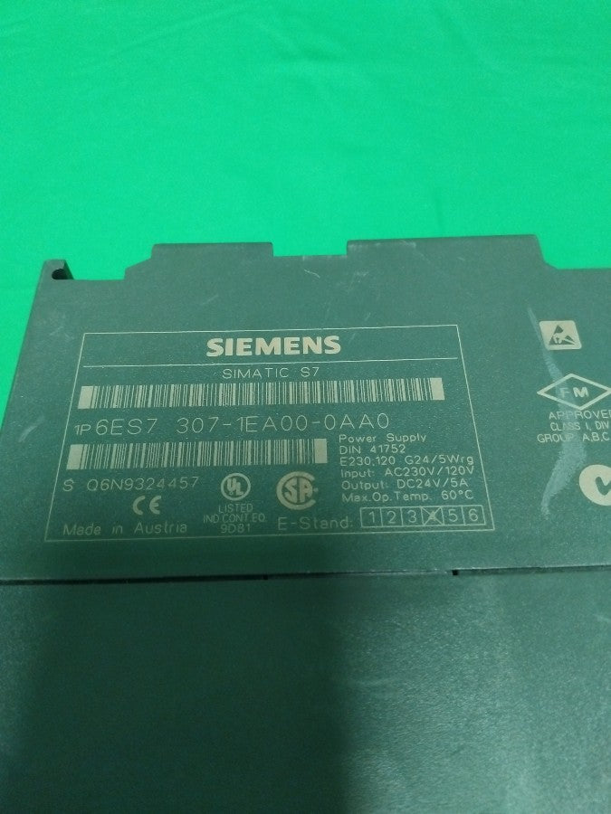 Siemens 6ES7 307-1EA00-0AA0 6ES73071EA000AA0