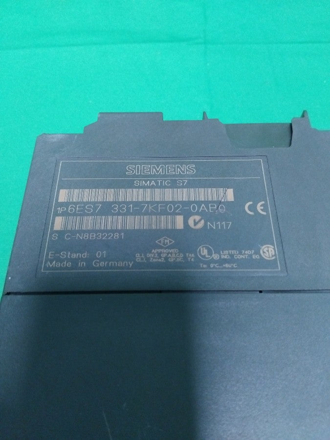 Siemens 6ES7 331-1KF02-0AB0 6ES73311KF020AB0