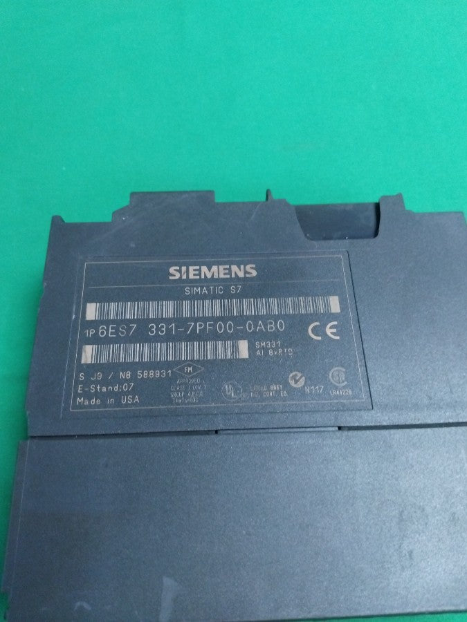 Siemens 6ES7 331-7PF00-0AB0 6ES73317PF000AB0