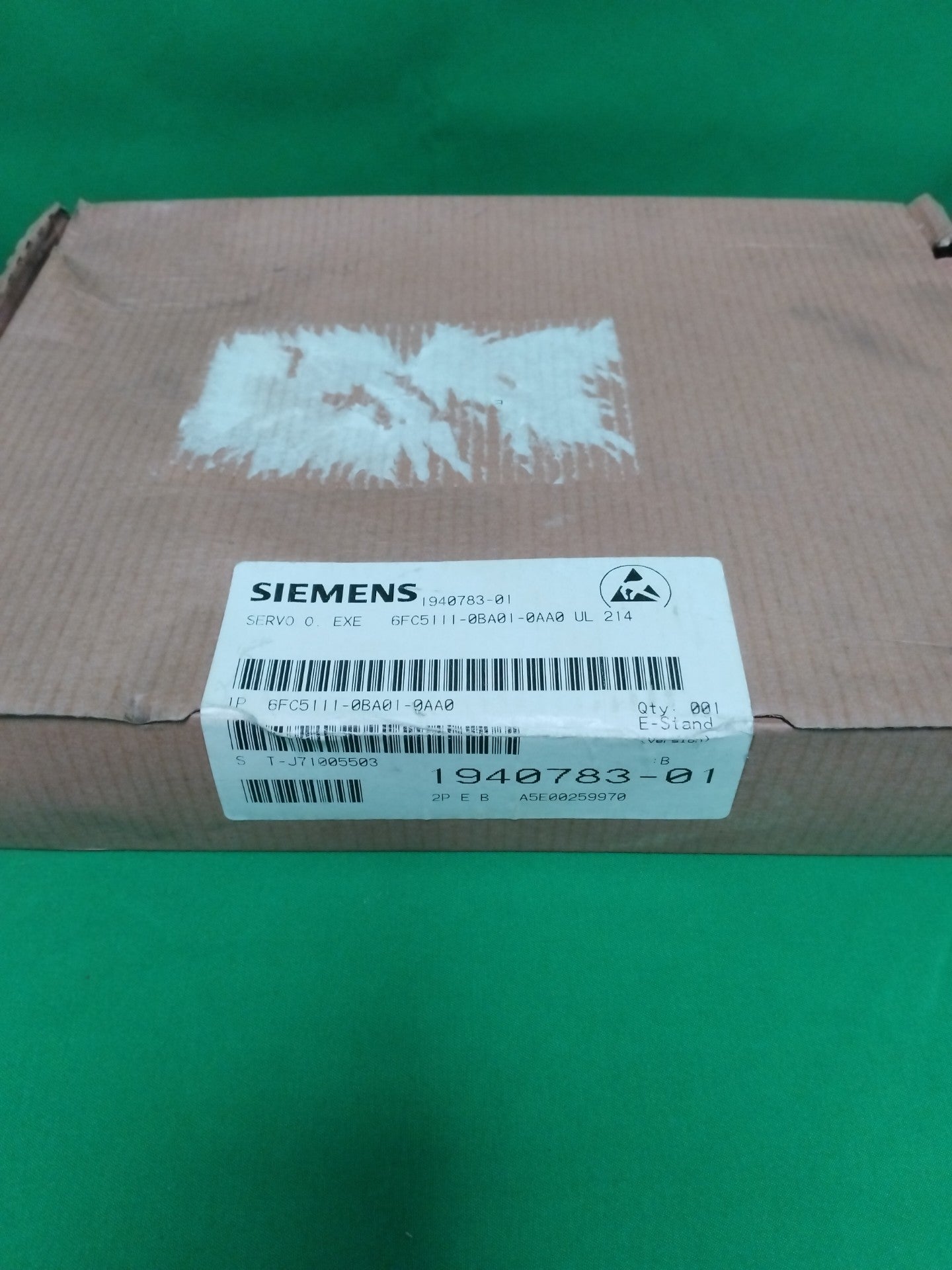 Siemens 6FC5111-0BA01-0AA0 6FC51110BA010AA0 SEALED