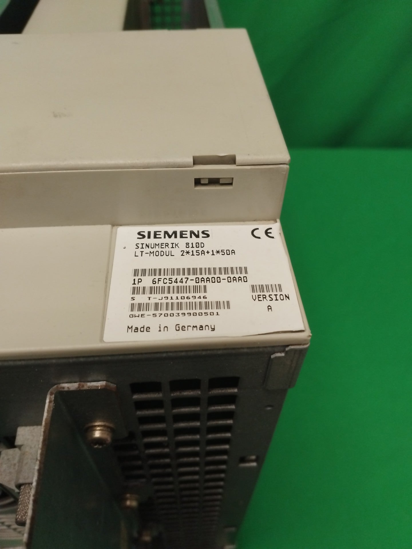 Siemens 6FC5447-0AA00-0AA0 6FC54470AA000AA0