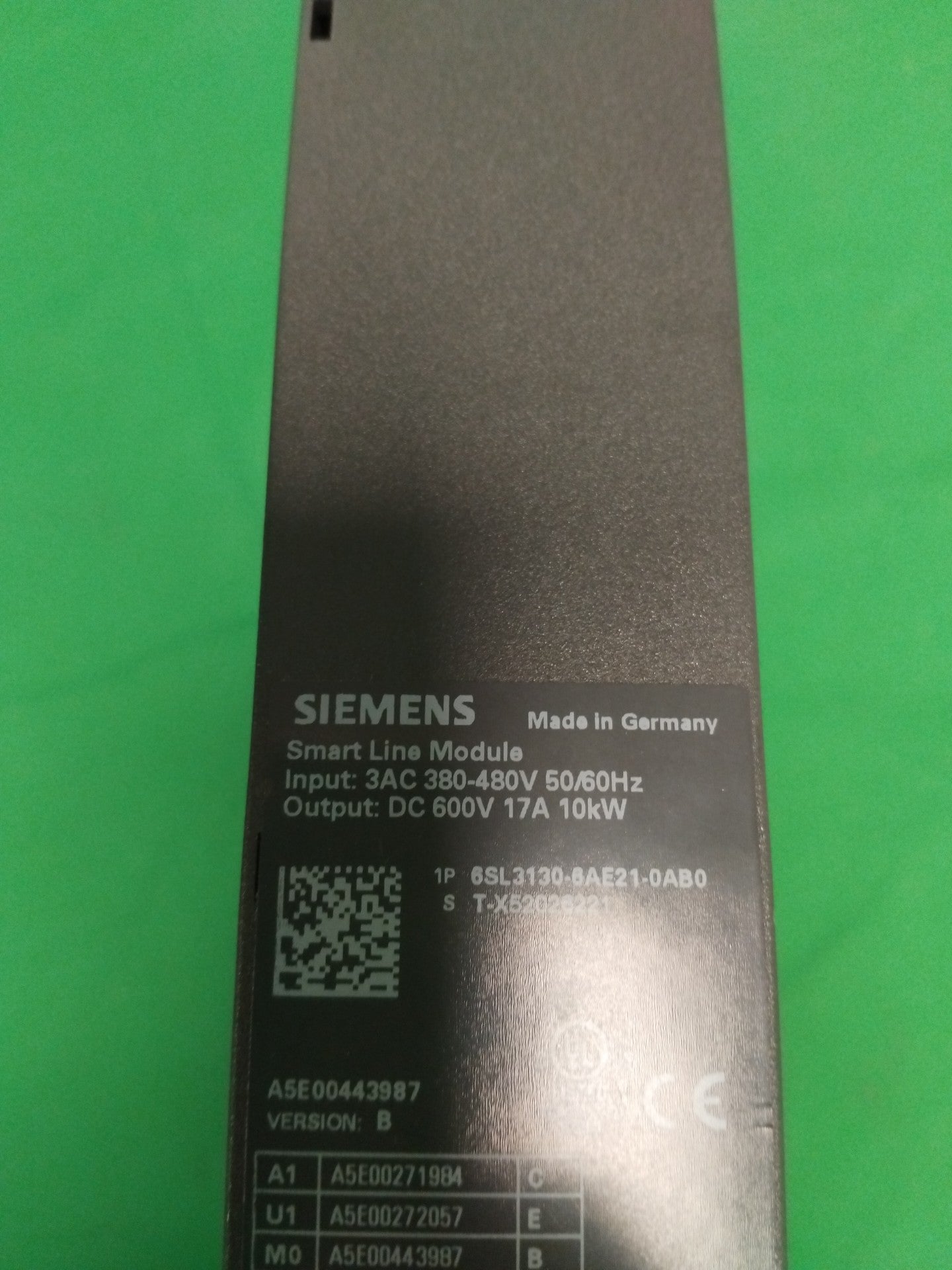 Siemens 6SL3130-6AE21-0AB0 6SL31306AE210AB0