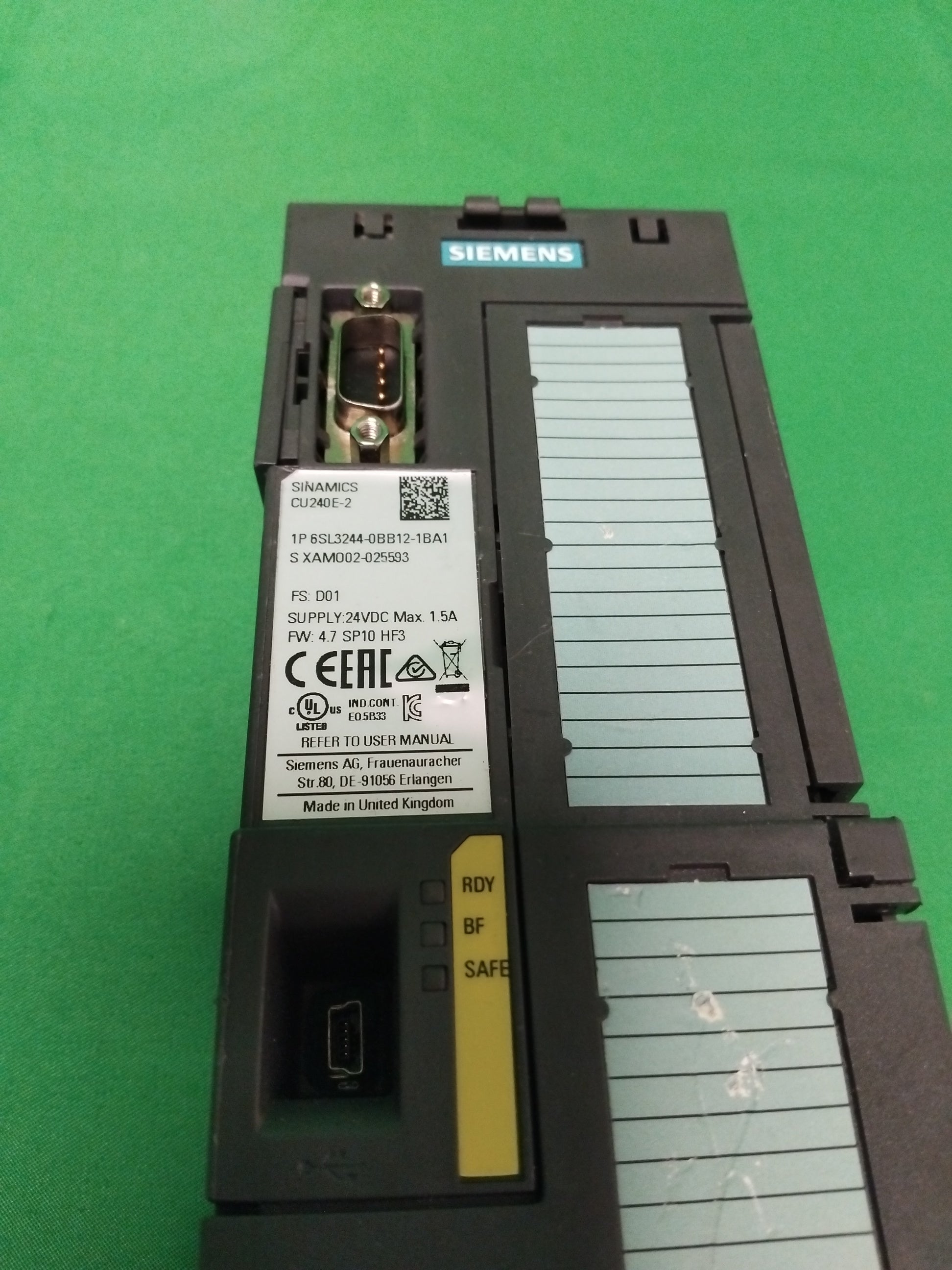 Siemens 6SL3244-0BB12-1BA1 6SL32440BB121BA1