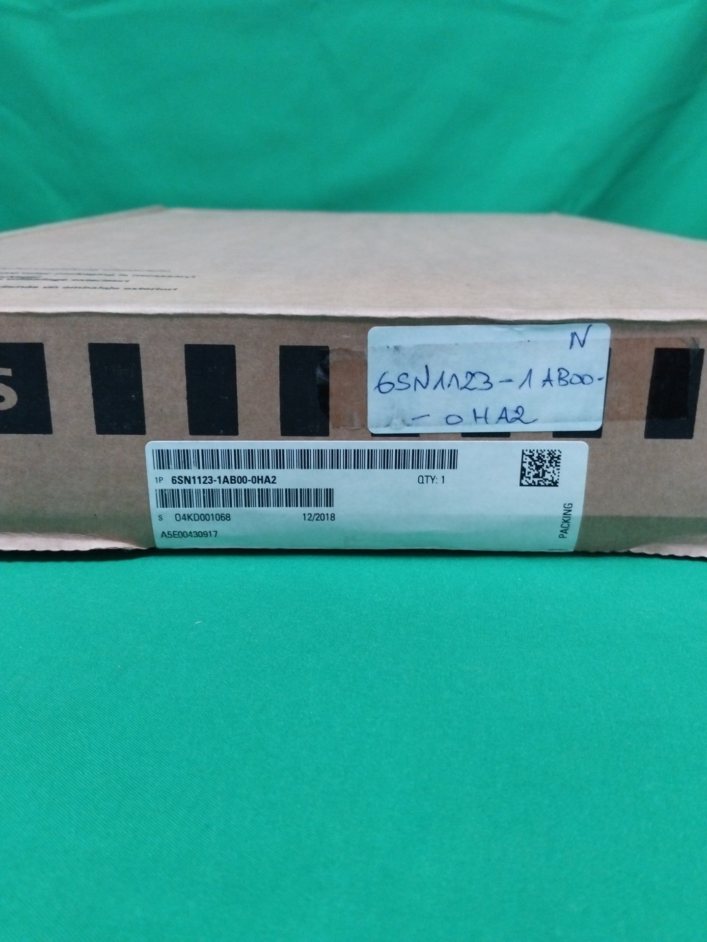 Siemens 6SN1123-1AB00-0HA2 6SN11231AB000HA2 SEALED