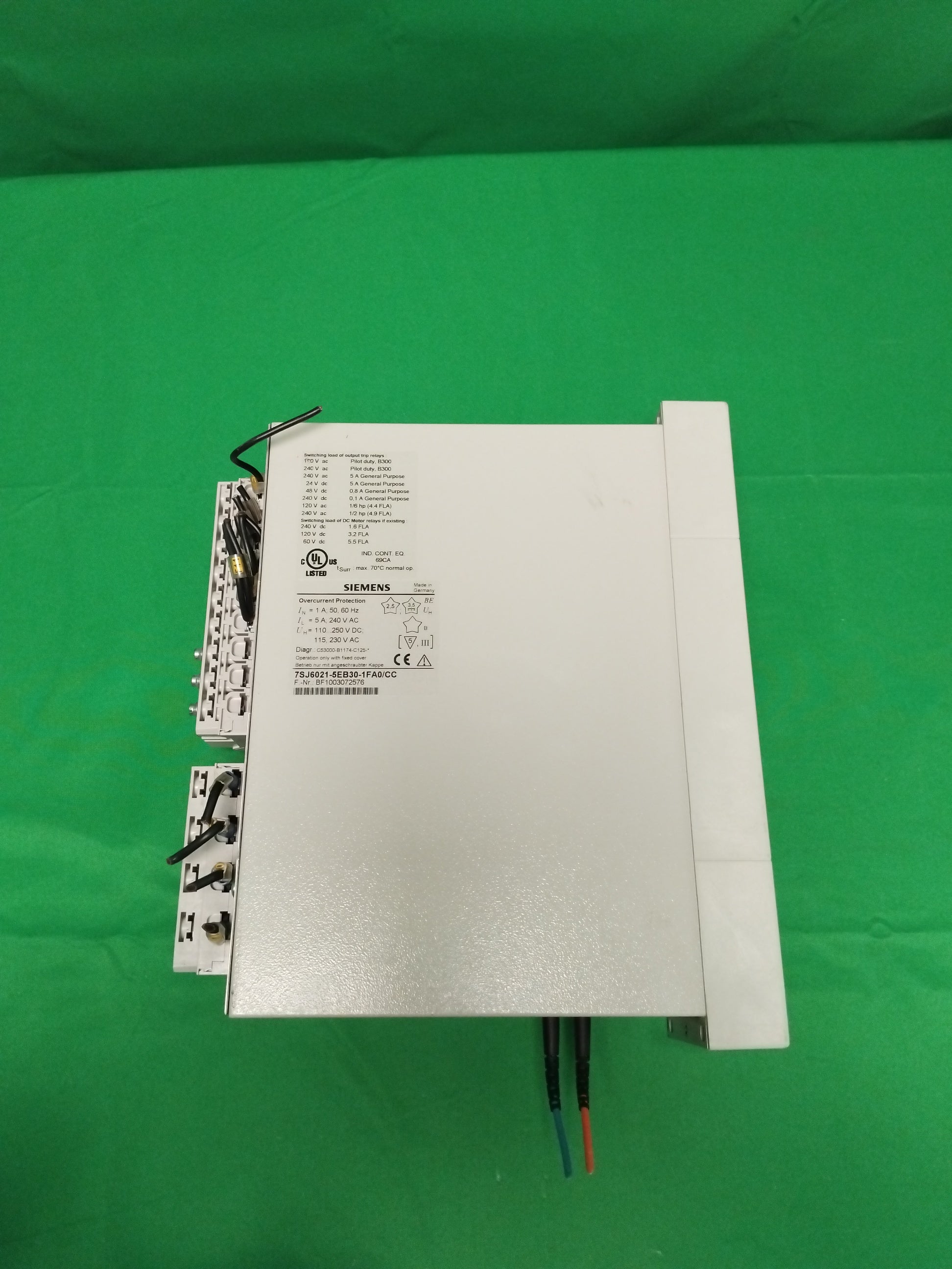 Siemens 7SJ6021-5EB30-1FA0/CC 7SJ60215EB301FA0CC