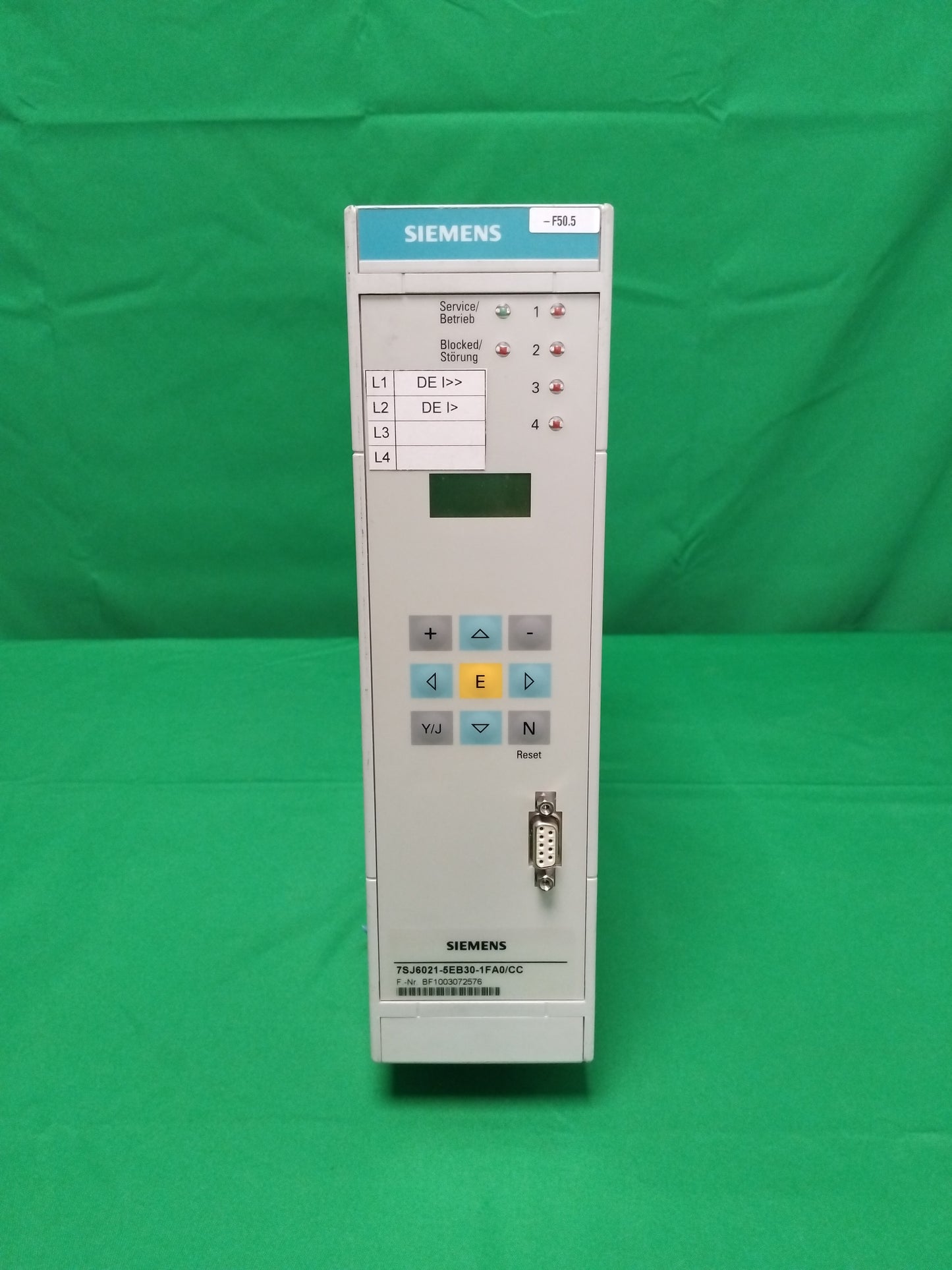 Siemens 7SJ6021-5EB30-1FA0/CC 7SJ60215EB301FA0CC