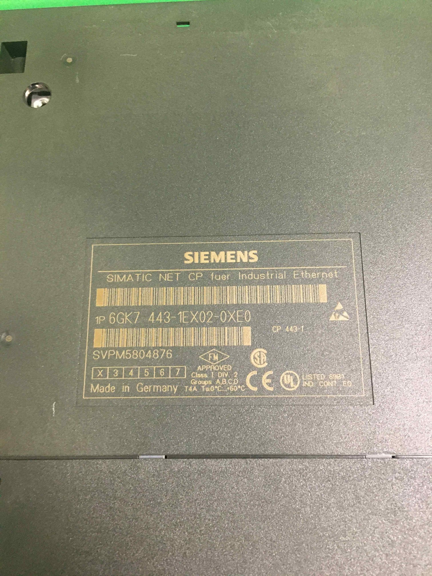 Siemens 6GK7 443-1EX02-0XE0 6GK74431EX020XE0