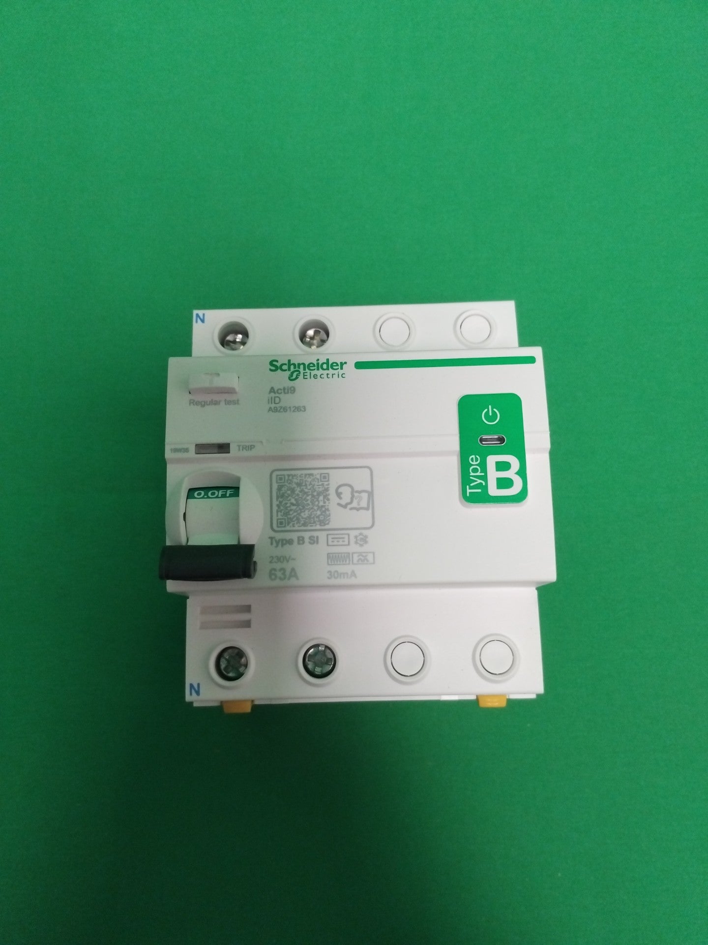 Schneider-Electric A9Z61263 A9Z61263 2P - 63A - 30mA - type B - SI - 230V