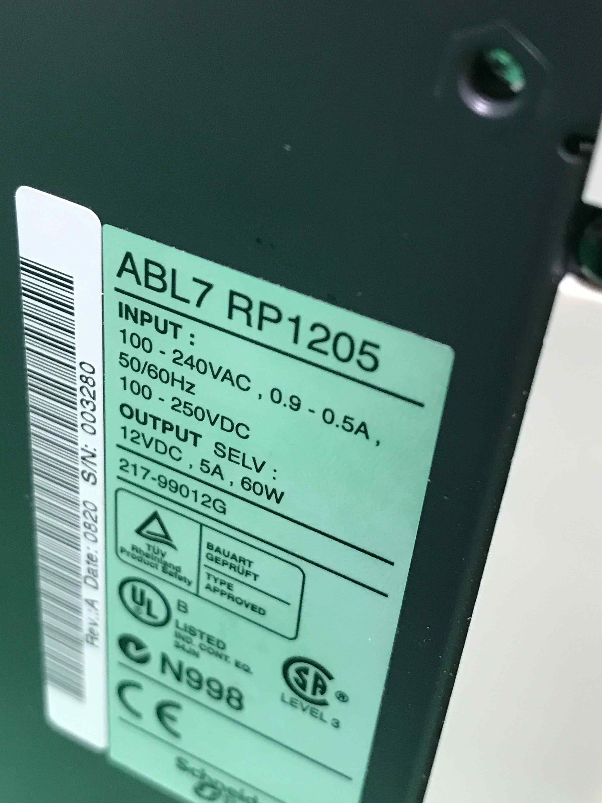 Schneider Electric-ABL7 RP1205/ABL7RP1205
