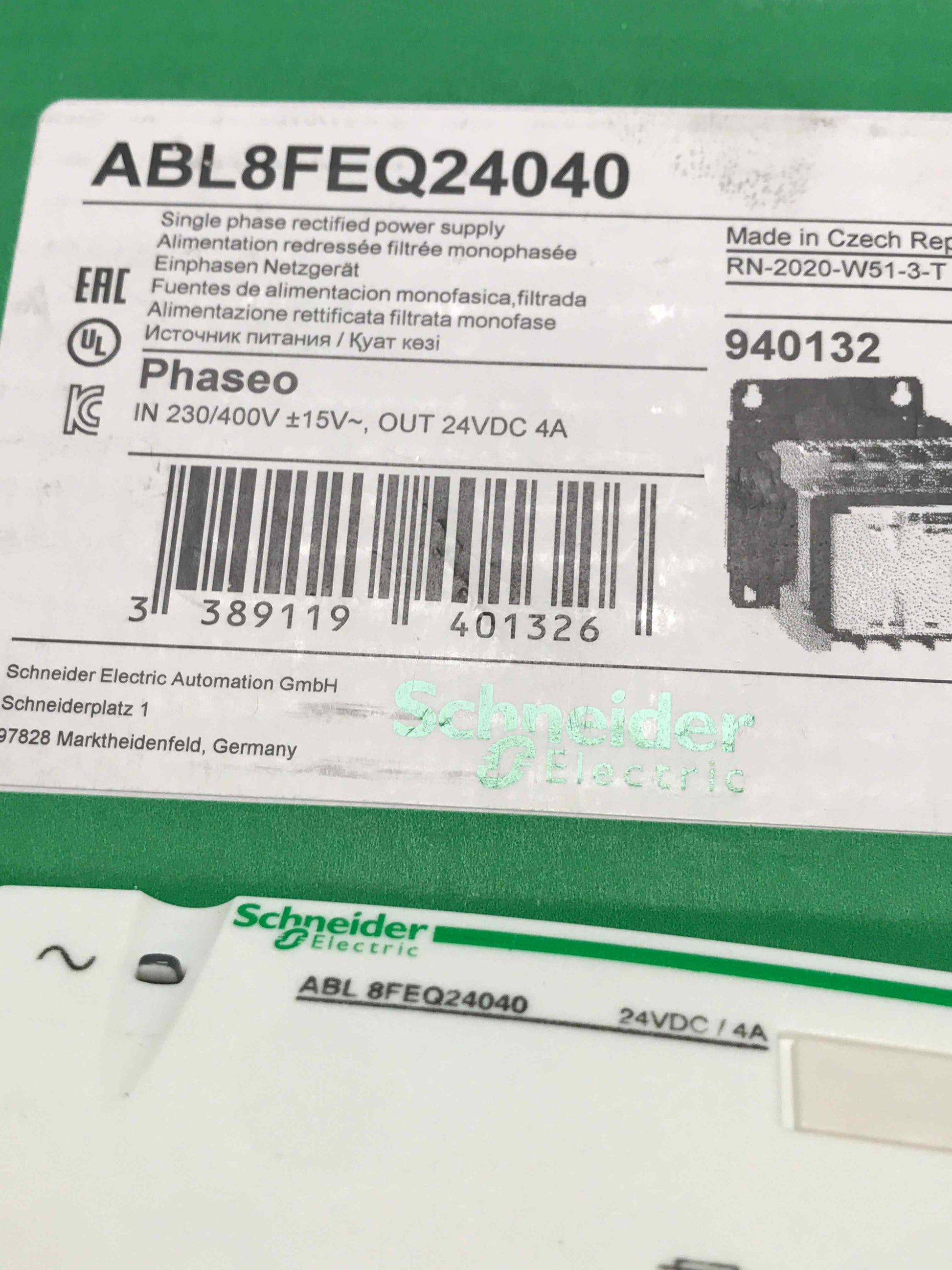 Schneider Electric-ABL8FEQ24040/ABL8FEQ24040