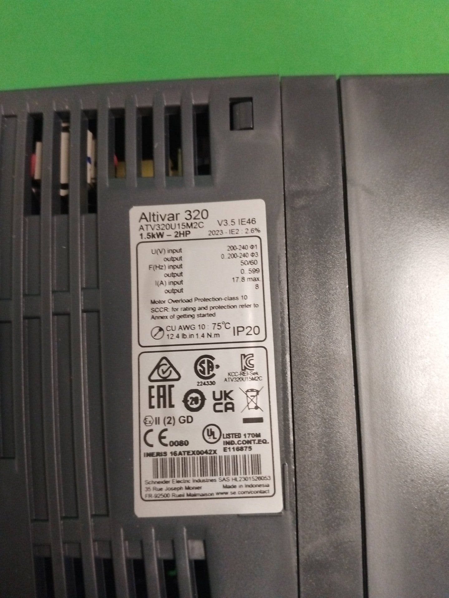 Schneider-Electric ATV320U15M2C ATV320U15M2C