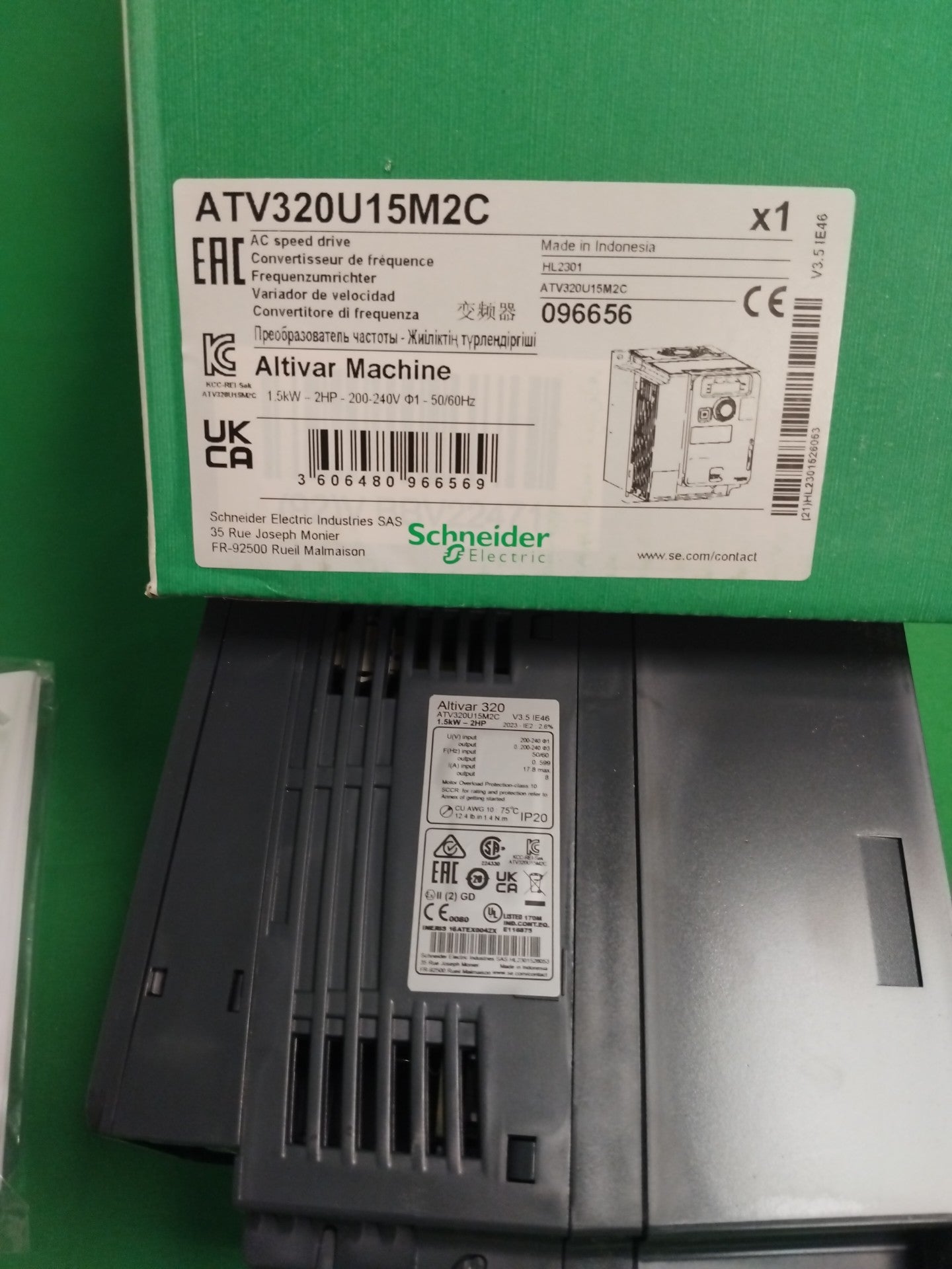 Schneider-Electric ATV320U15M2C ATV320U15M2C