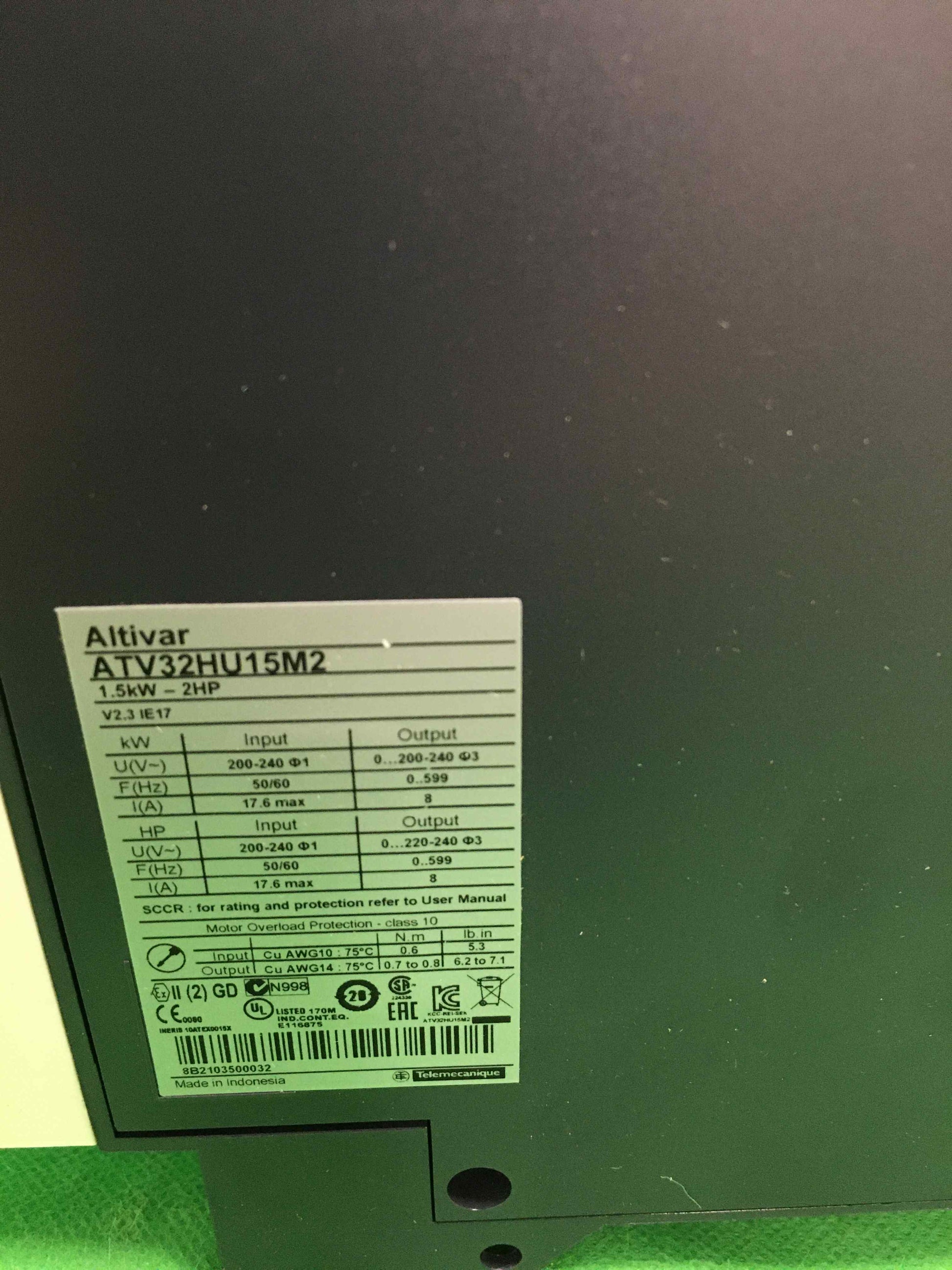 Schneider Electric-ATV32HU15M2/ATV32HU15M2